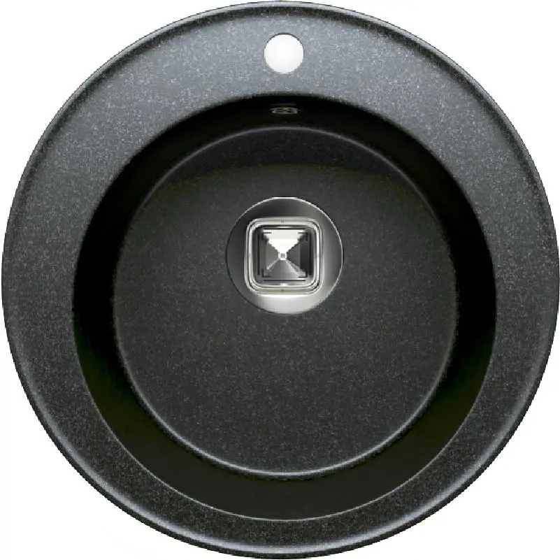 Изображение товара Врезная мойка Tolero R-108 №911 51x51x20 см искусственный камень цвет черный