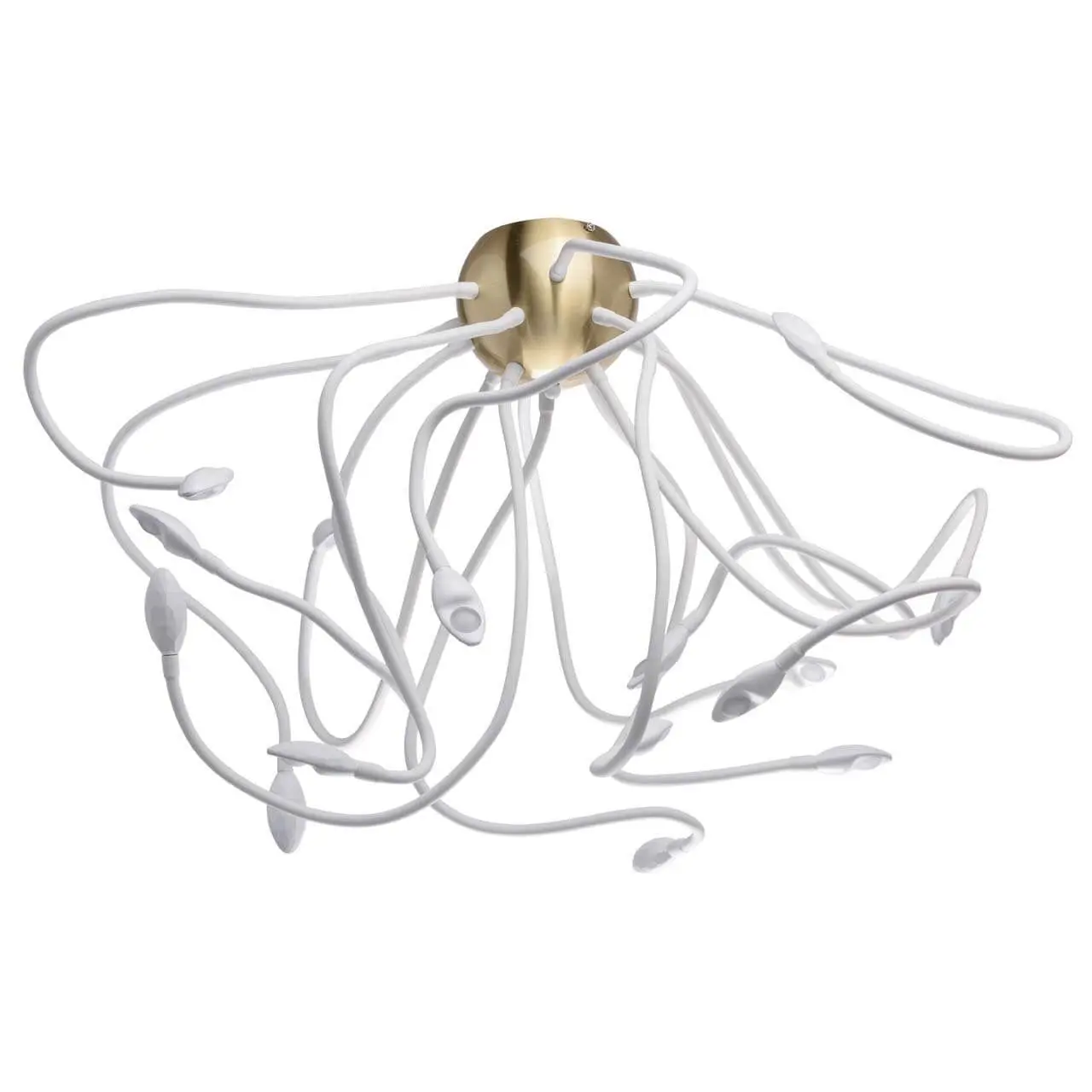 Изображение товара Люстра потолочная светодиодная De Markt 646011215, 14 м², цвет белый