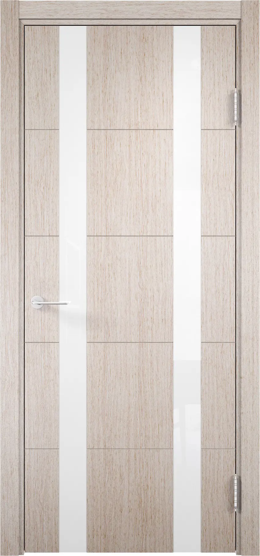 Изображение товара Дверь межкомнатная остеклённая Artens Нолан 80X200 см дуб бьянко