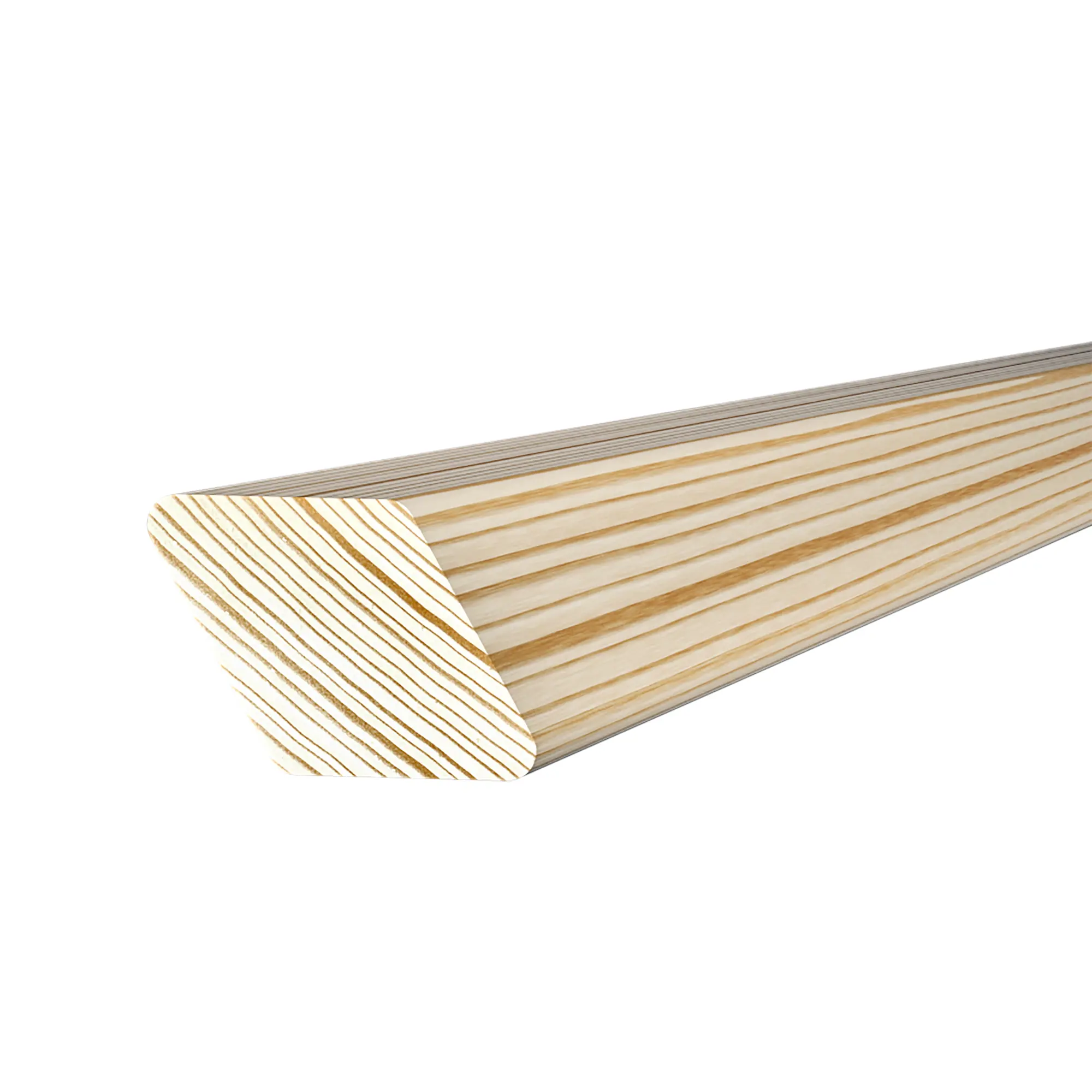 Изображение товара Брусок скошенный сращенный 28x40x2200 мм хвоя сорт Экстра без сучков