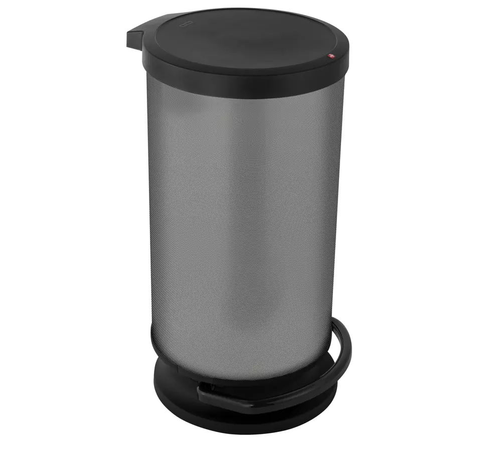 Изображение товара Контейнер д.мусора с педалью Rotho Paso круглый графит 30 л