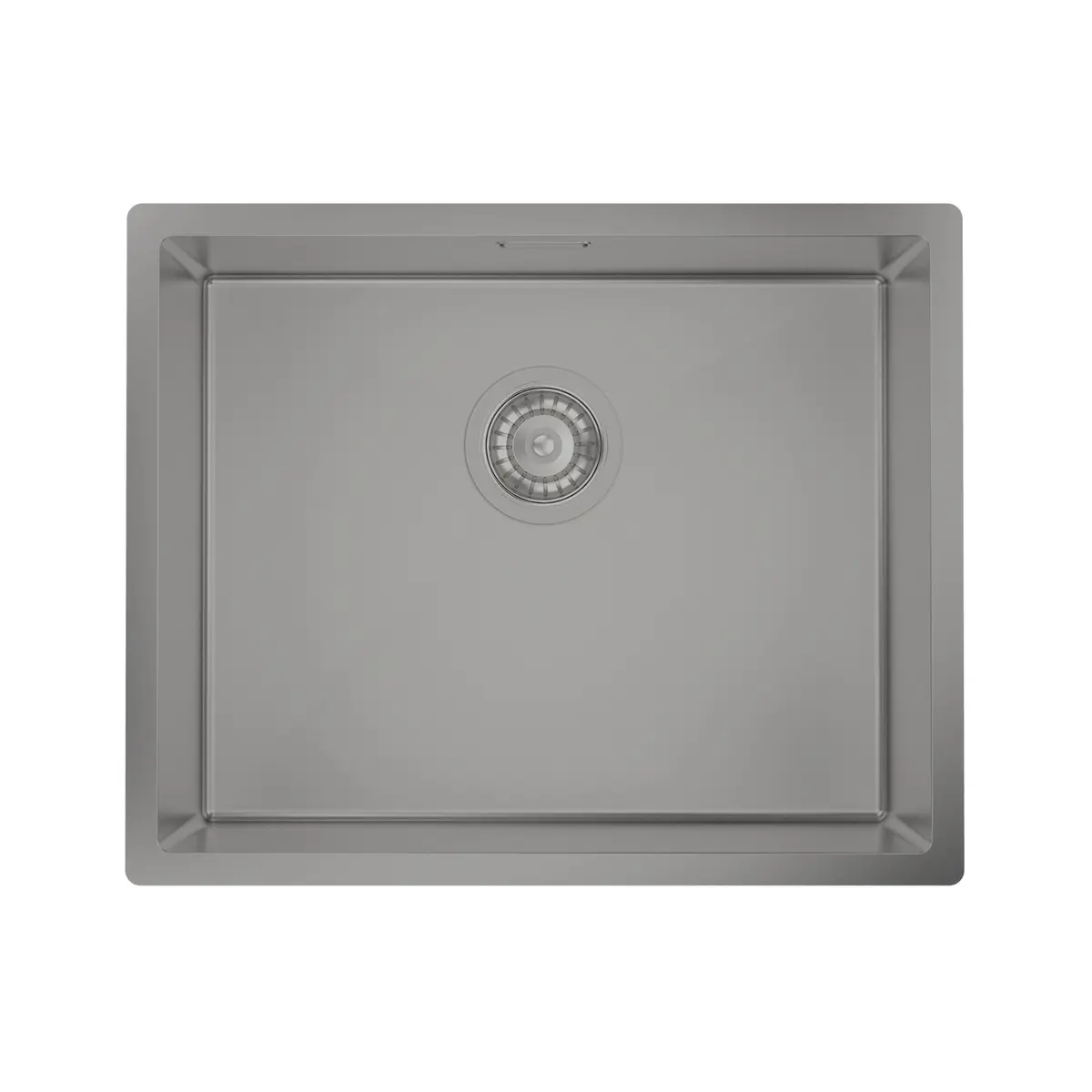 Изображение товара Мойка врезная прямоугольная 54x20x44 см IDDIS нержавеющая сталь цвет графит