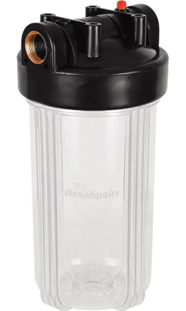 Изображение товара Магистральный фильтр Аквабрайт АБФ-10ББ-ПР 1" для очистки воды, Big Blue