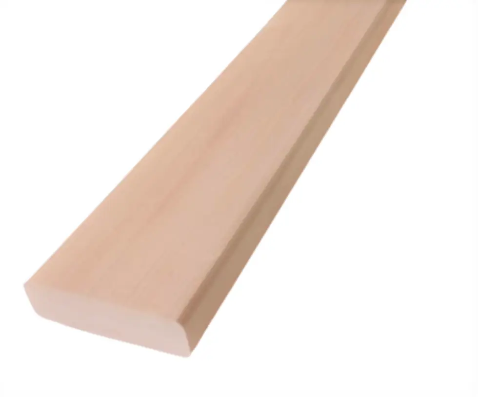 Изображение товара Полок сращенный 26x90x1200 мм из Липы сорт Экстра для бани и сауны