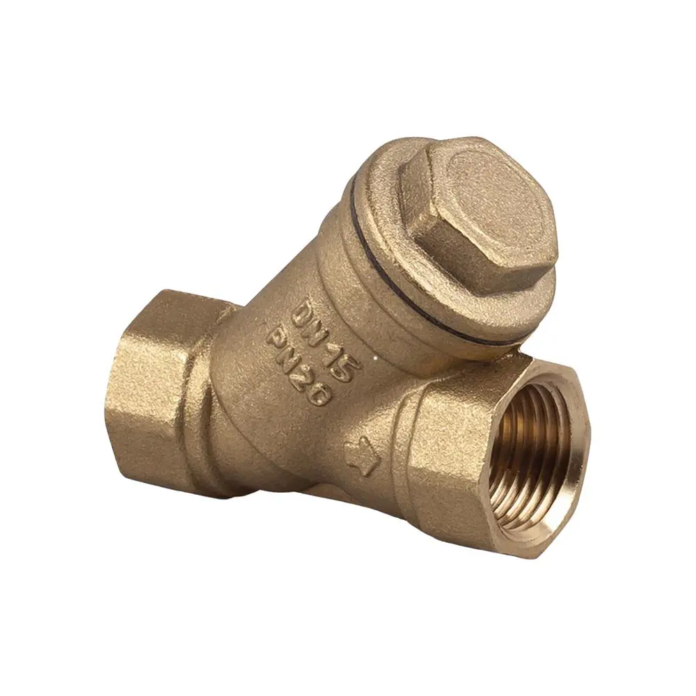 Изображение товара Фильтр сетчатый SR Rubinetterie 1/2" для водопровода нержавеющая сталь латунь