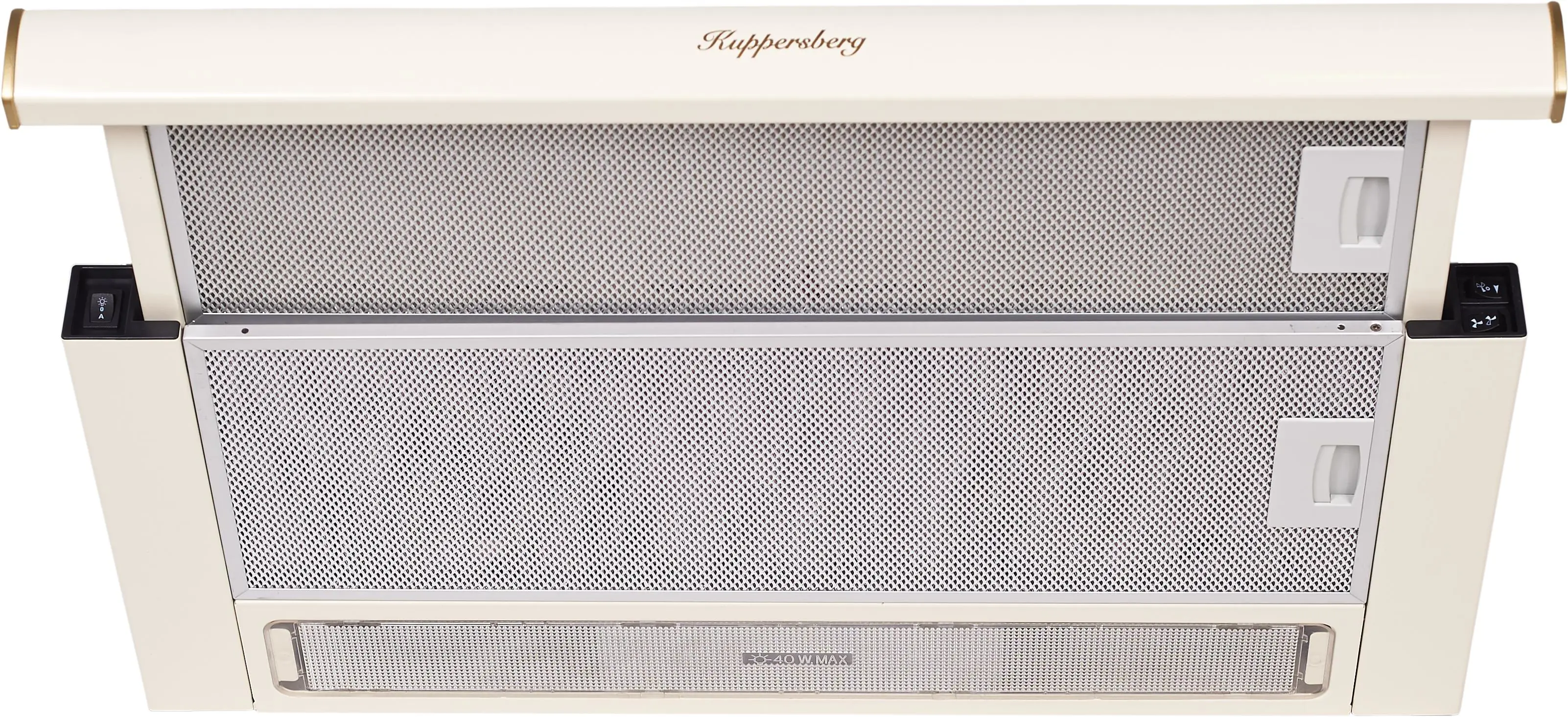 Изображение товара Встраиваемая вытяжка Kuppersberg Slimlux Ii 60 C 60 см цвет бежевый