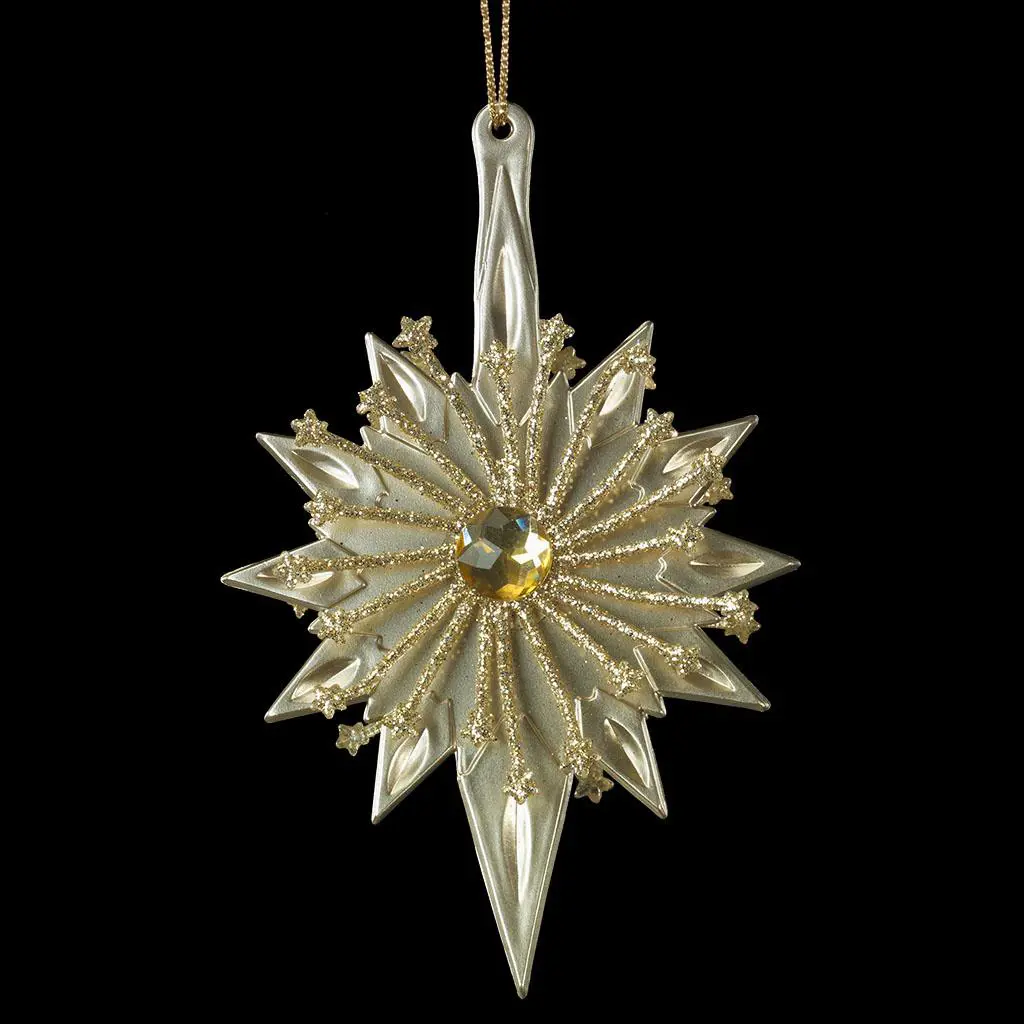 Изображение товара Ёлочная игрушка ErichKrause® Decor 43451, 15x3см 1шт Золотой