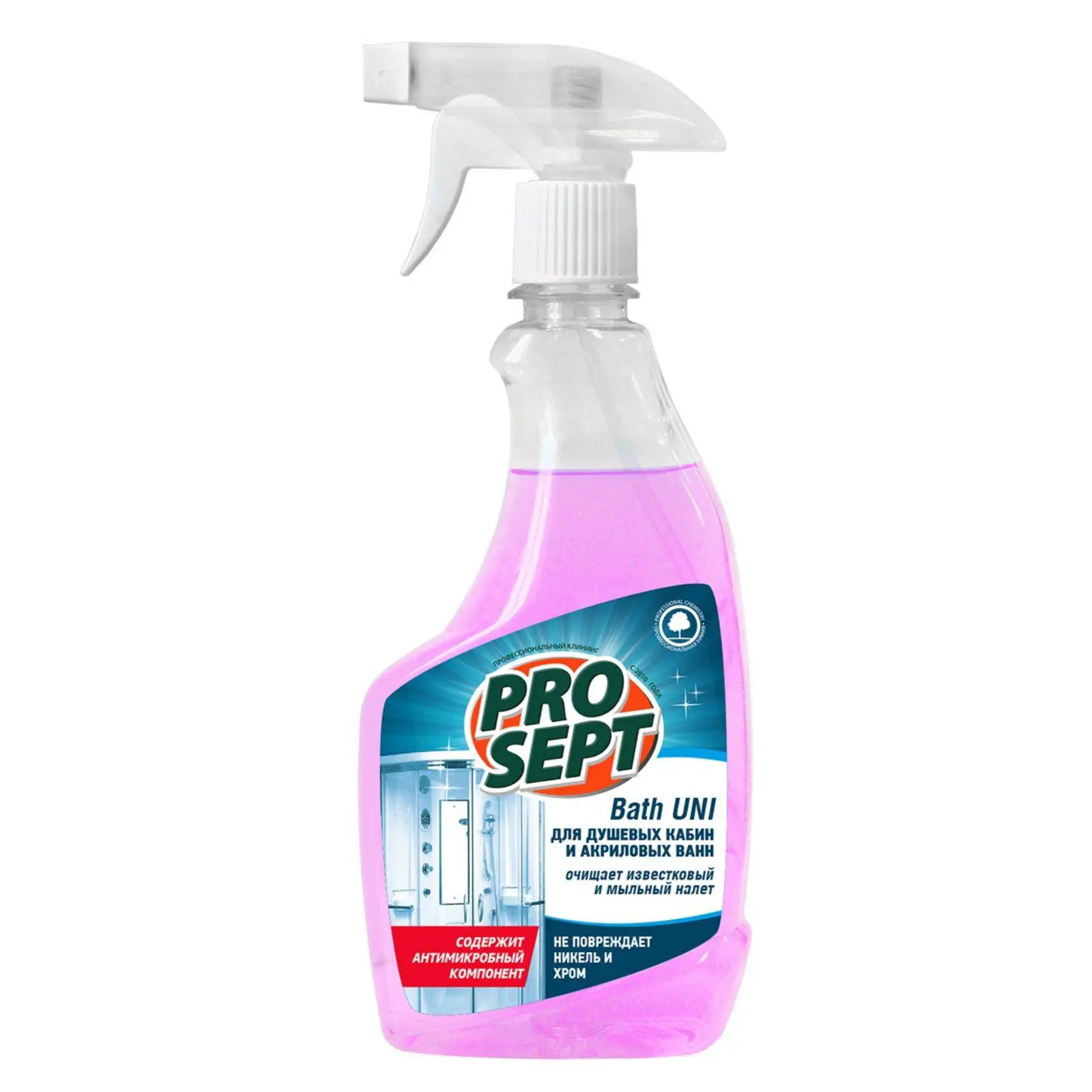 Изображение товара Универсальный концентрат для санитарных комнат с антимикробным эффектом Prosept Bath Uni, 500 мл