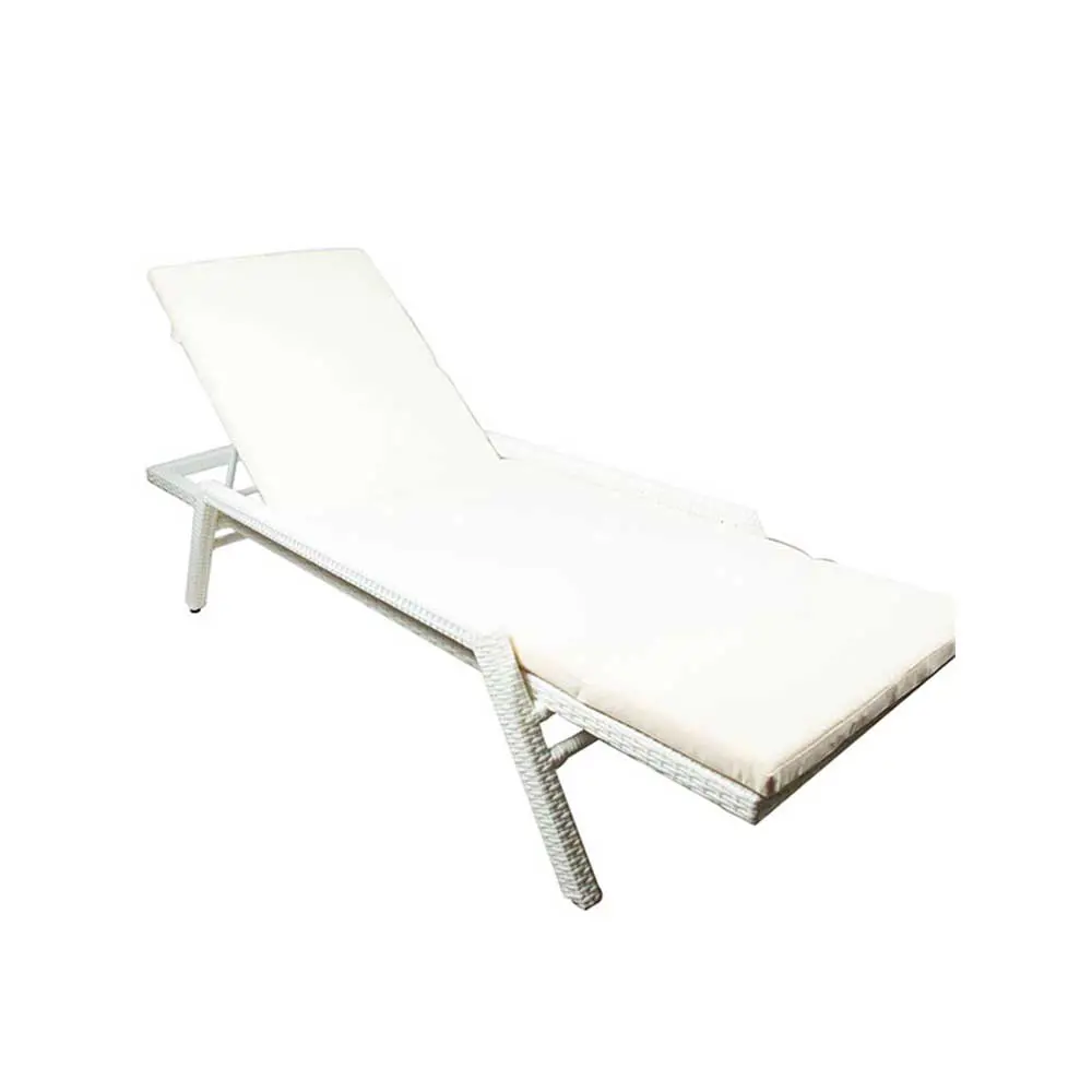 Изображение товара Шезлонг складной Foodatlas Мебель для сада 210 см 700 см 350 см алюминий/искусственный ротанг бежевый