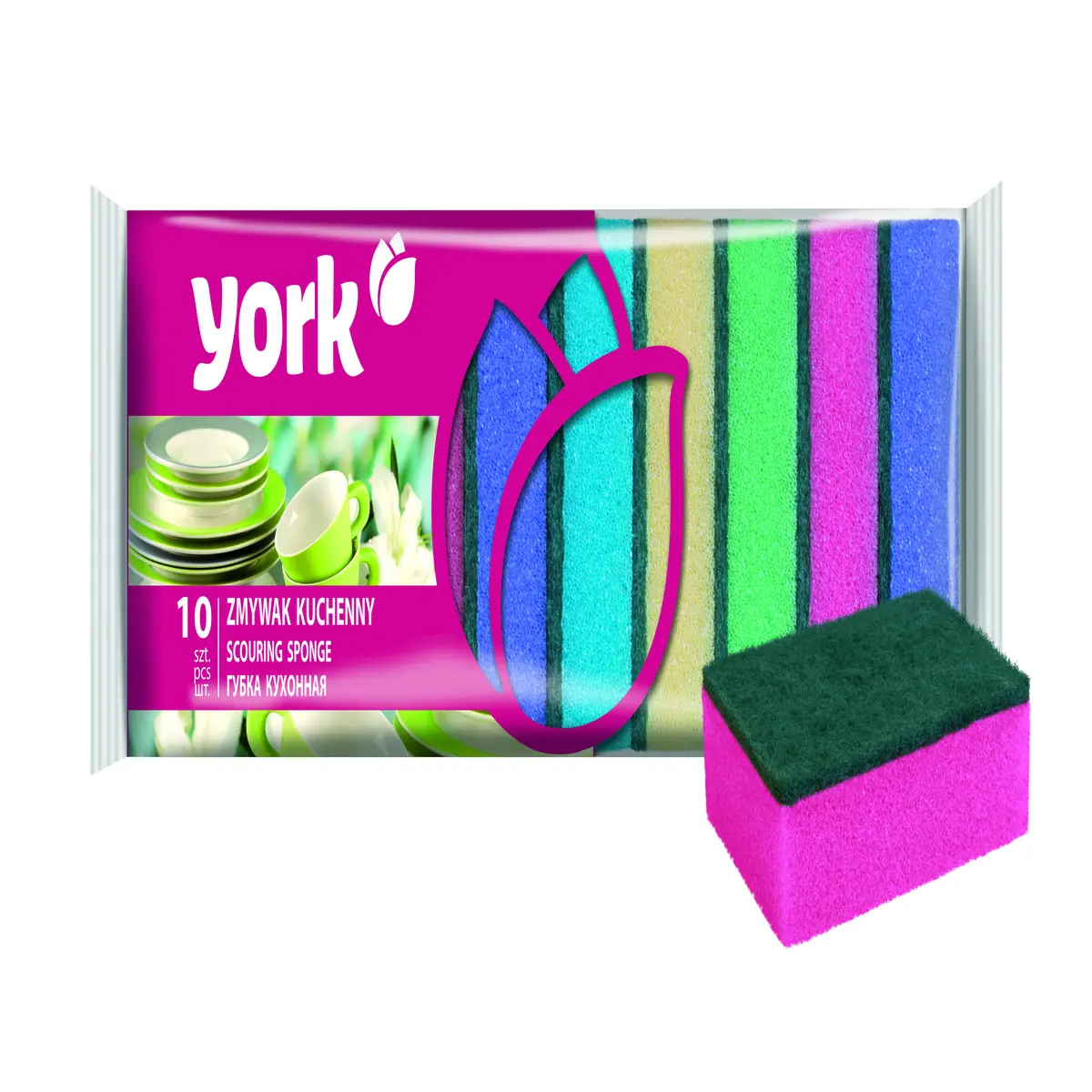 Изображение товара Губки York Джамбо 10 шт