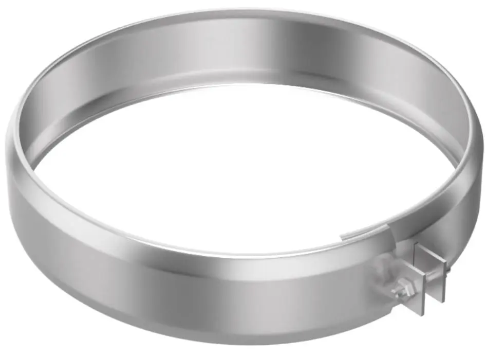 Изображение товара Хомут обжимной Металлик и Ко (оцинкованная сталь/0.5 мм) D210 мм