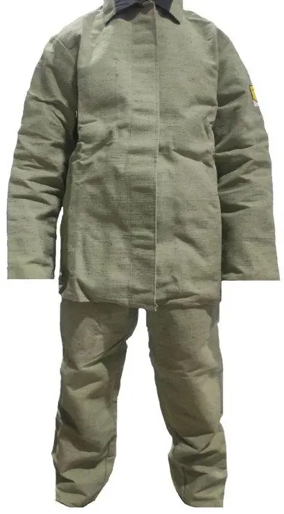 Изображение товара Костюм сварщика зеленый КС01 размер 52-54 рост 182-188
