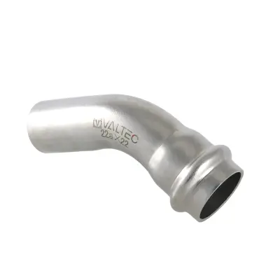 Изображение товара Угольник 90° Valtec внутренняя резьба 1"х35 мм нержавеющая сталь
