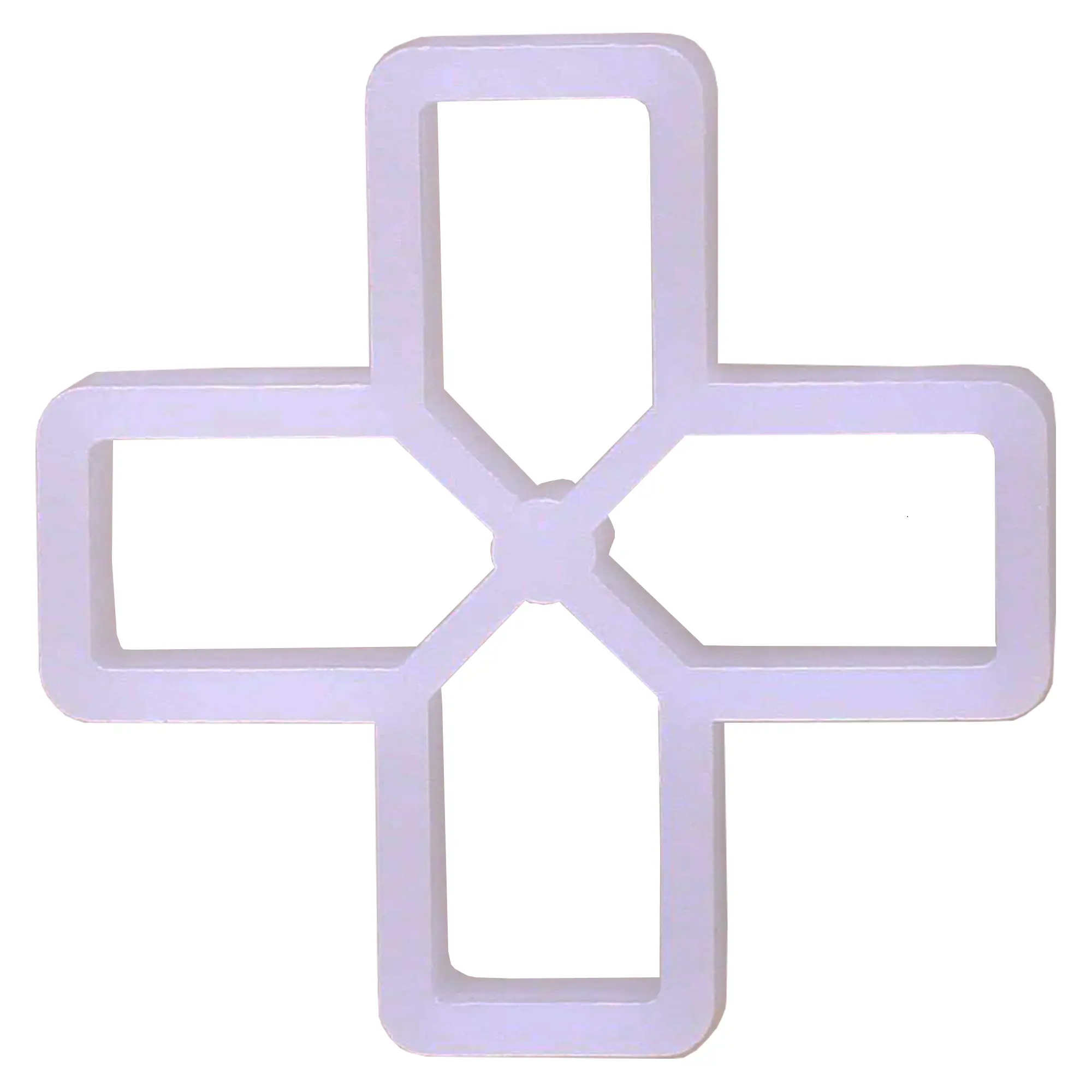 Изображение товара Крестик для кафельной плитки Стройбат 10 мм 30 шт. пластиковый, белый для укладки