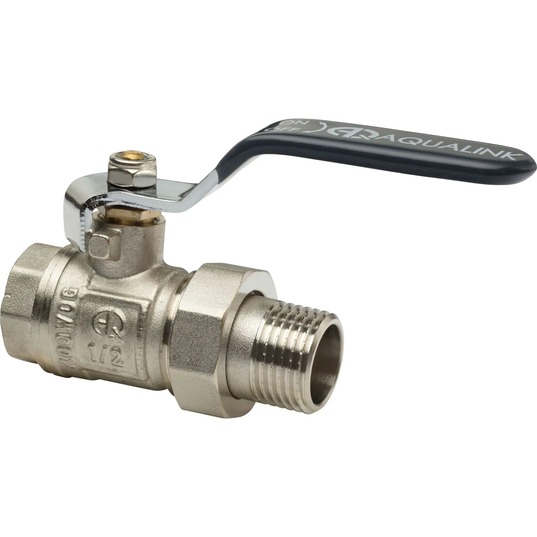 Изображение товара Кран шаровый со сгоном Aqualink 1/2" внутренний-наружный