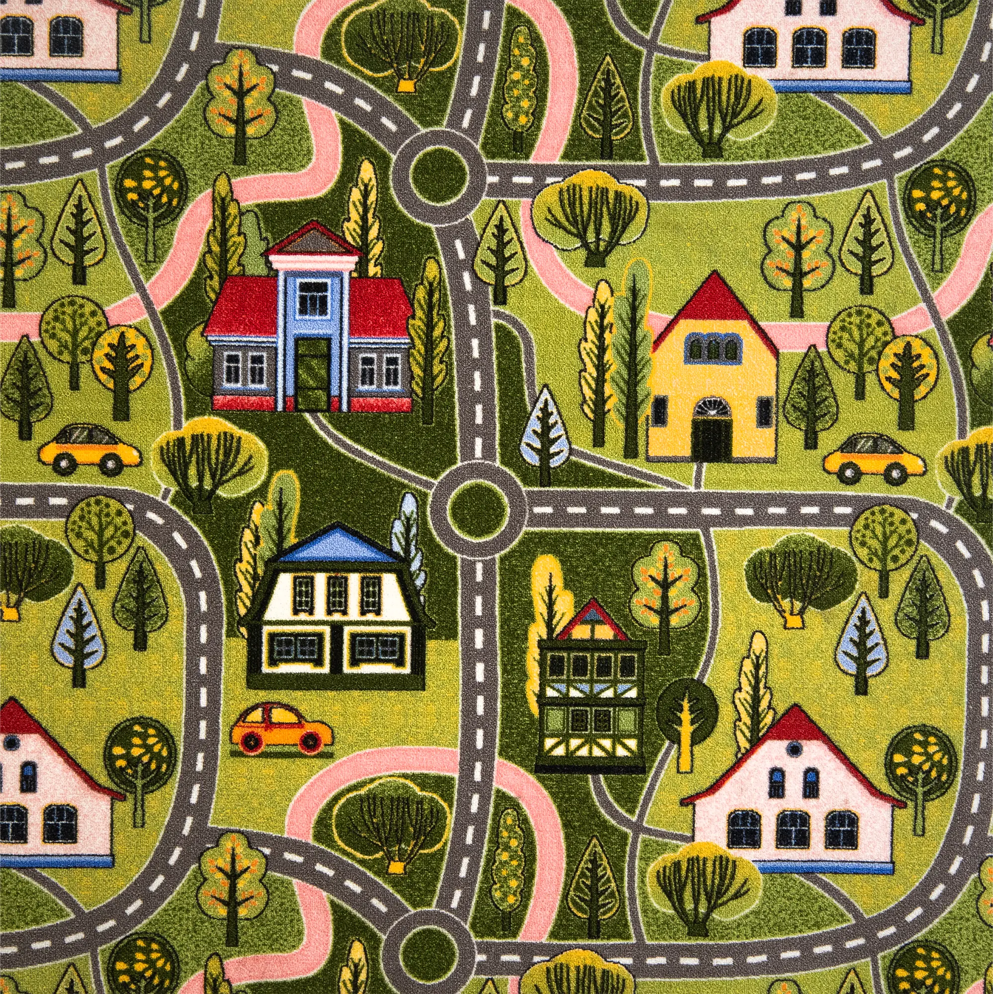 Изображение товара Ковровое покрытие полиамид Витебские ковры петлевой принт Дороги, 2.5 м