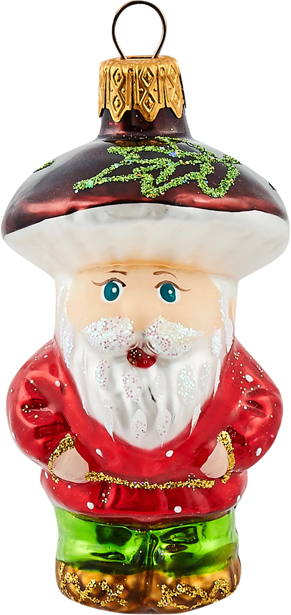 Изображение товара Елочное украшение Дедушка грибок/Гном