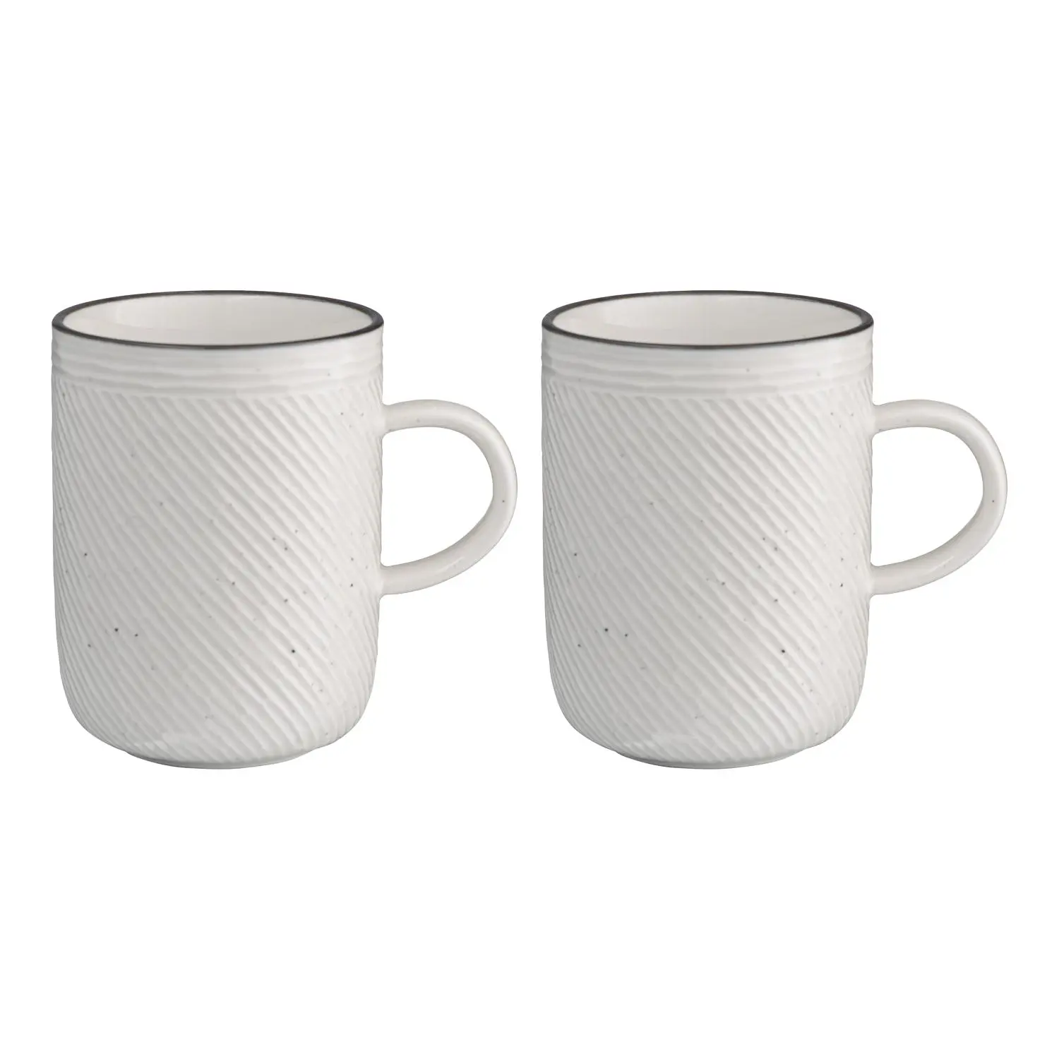 Изображение товара Набор фарфоровых кружек Contour 2 шт 350 мл LIBERTY JONES для сервировки