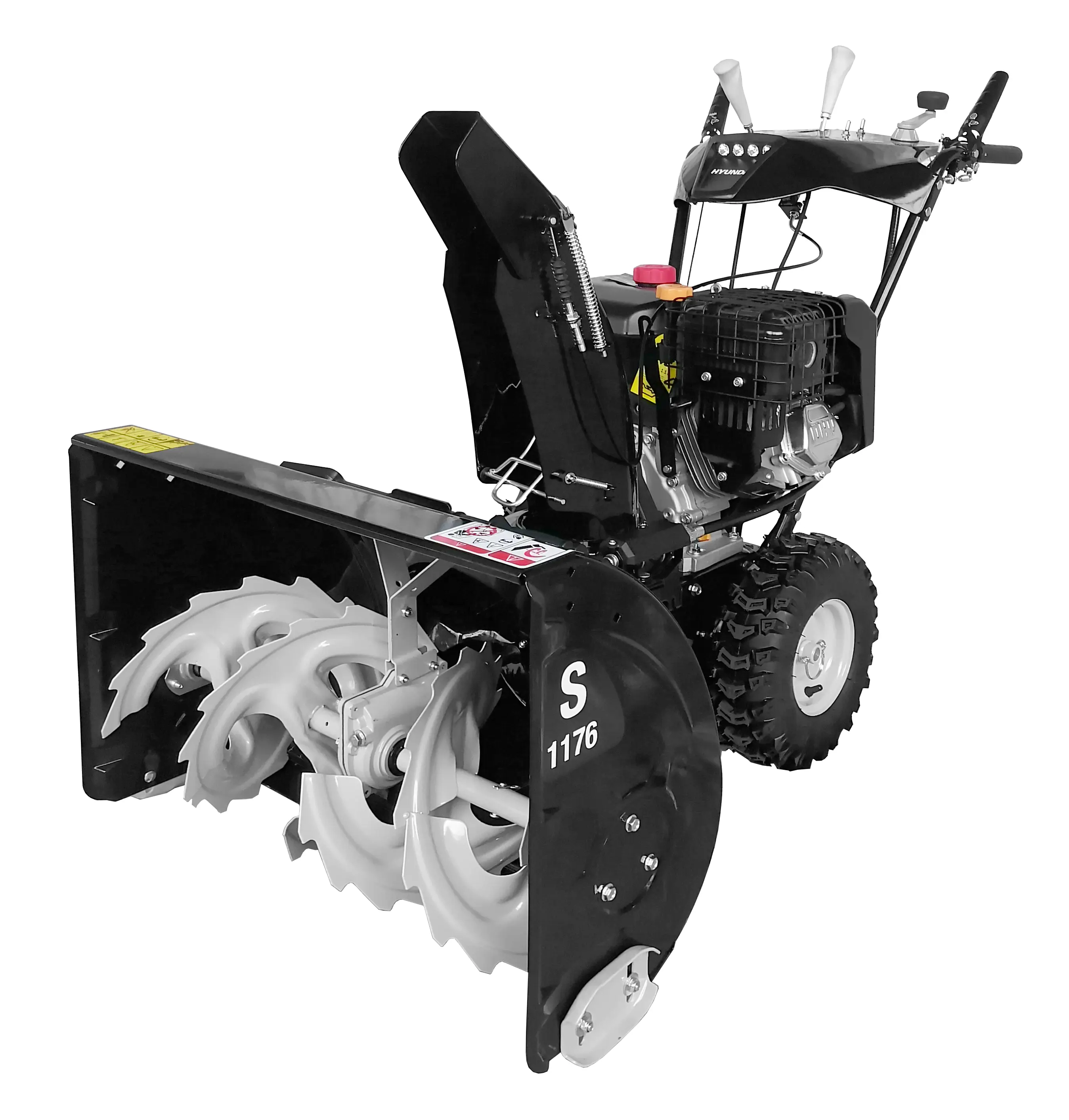 Изображение товара Снегоуборщик бензиновый HYUNDAI Снегоуборщик Hyundai S 1S 117 76 см 11 л.с.