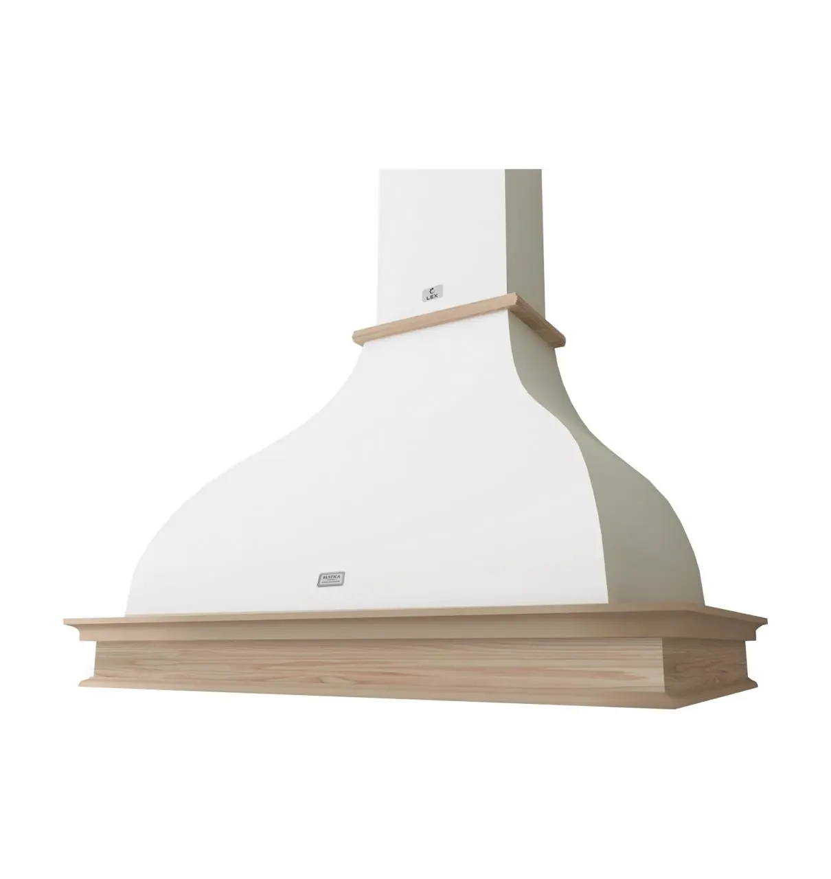 Изображение товара Вытяжка Lex Torino 900 White 90x55x46 см цвет белый