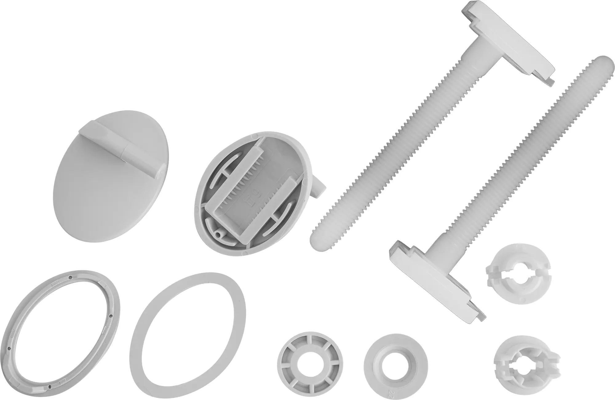 Изображение товара Крепеж сиденья унитаза КР 07.80 пластик