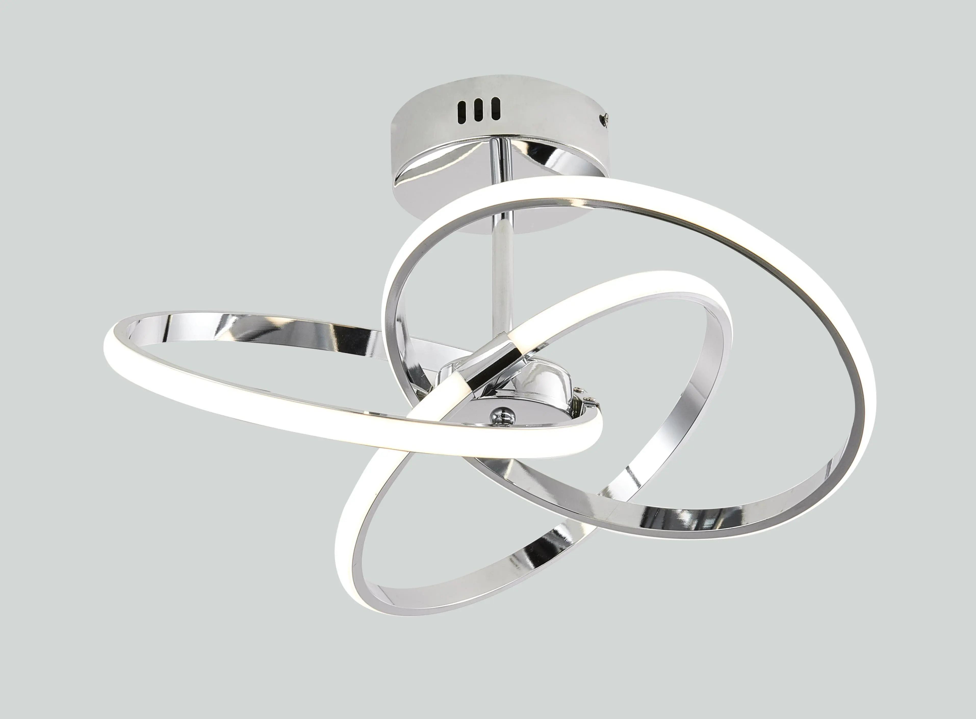 Изображение товара Люстра потолочная светодиодная MODERLI Nino 16 м² изменение оттенков белого цвет хром