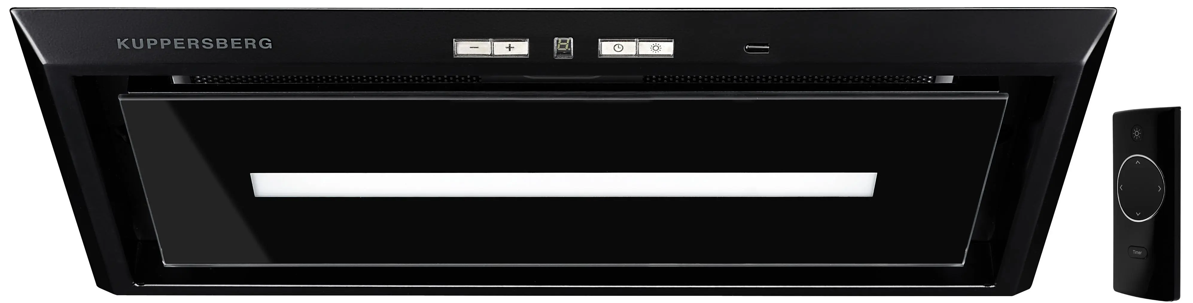 Изображение товара Встраиваемая вытяжка Kuppersberg Inbox 54 B 53.80 см цвет черный