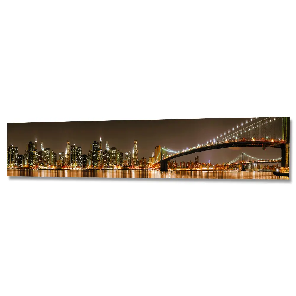 Изображение товара Стеновая панель для кухни и интерьера Фартукофф ФФ - 146 400x60 см глянцевая коричневая