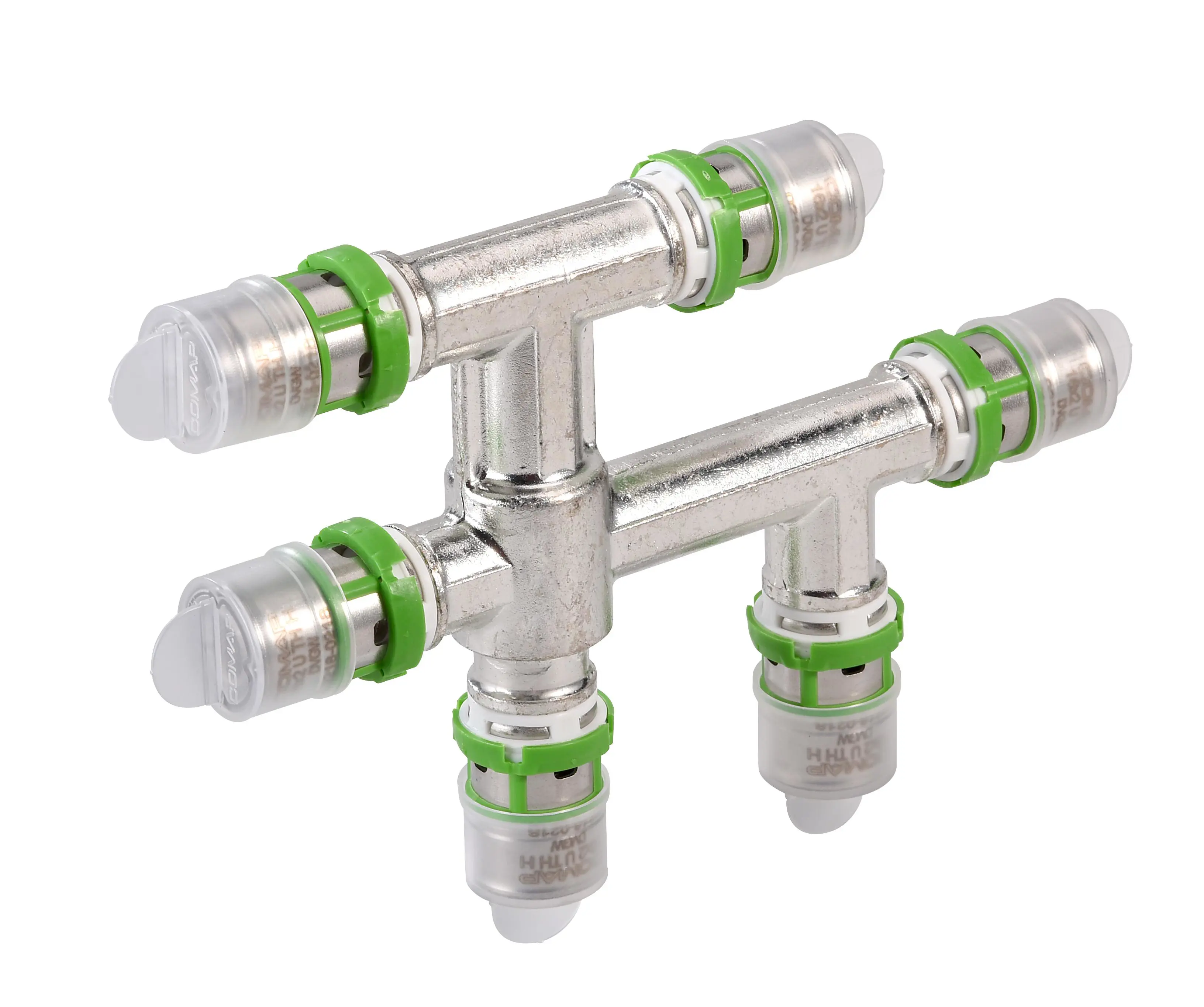 Изображение товара Крестовина COMAP 20x16x16 мм латунь для систем отопления и водоснабжения