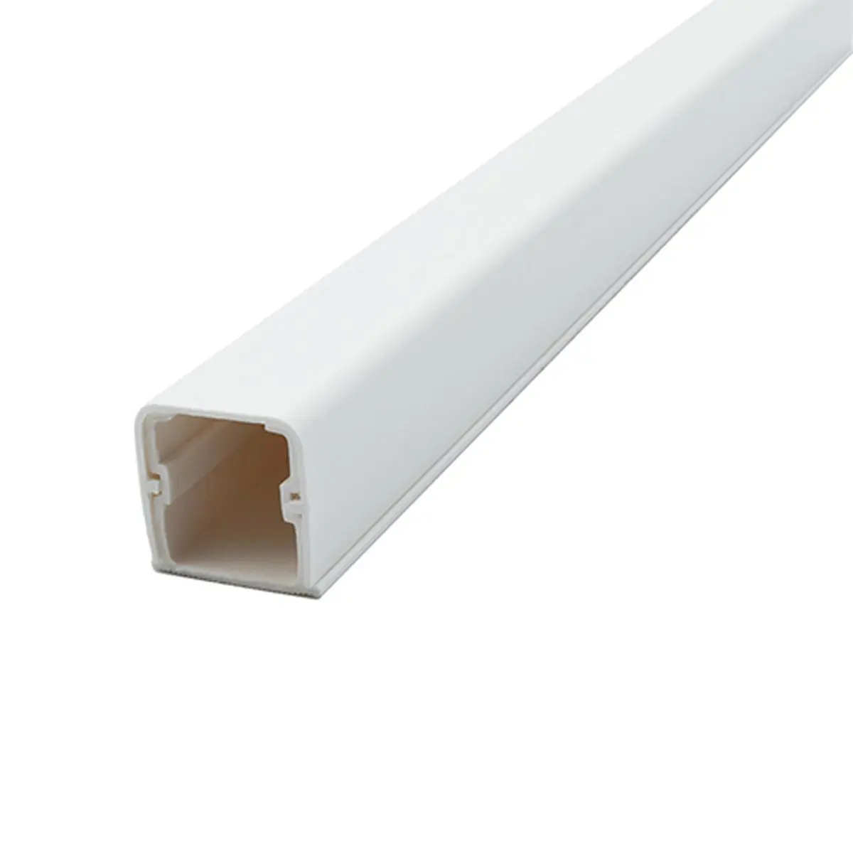 Изображение товара Кабель-канал Экопласт U-LITE 16x16 мм 2 м белый для электропроводки и телекоммуникаций