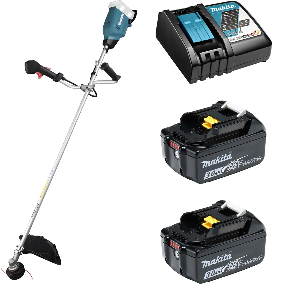 Изображение товара Триммер аккумуляторный Makita DUR369ARF2 18 В АКБ и ЗУ в комплекте