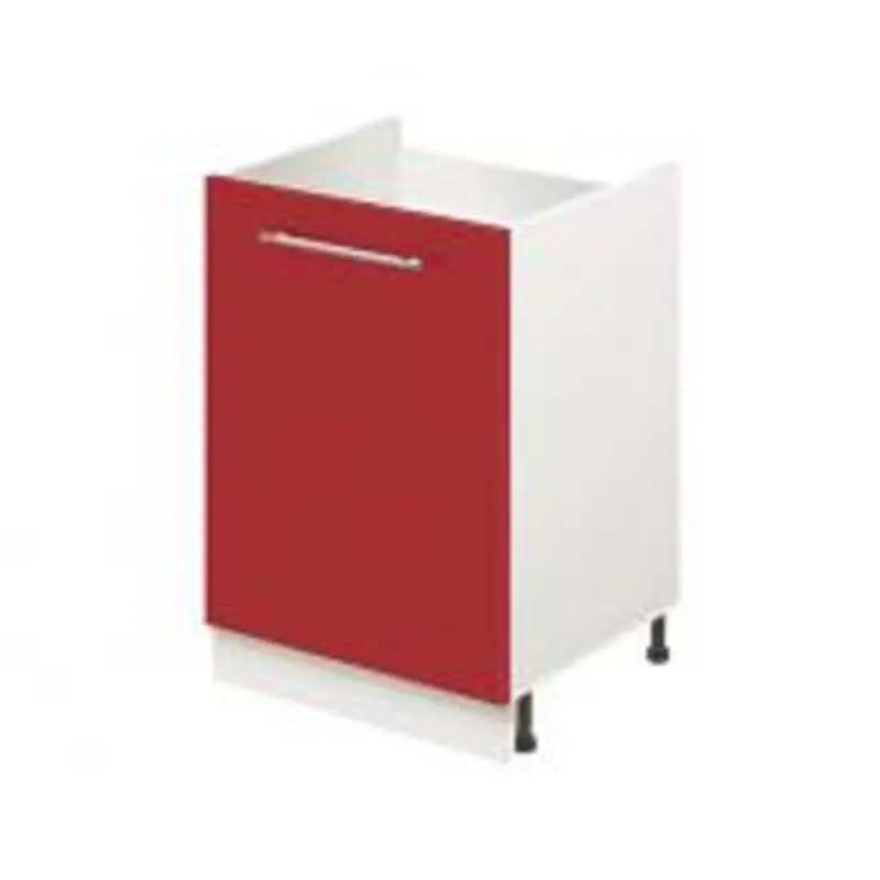 Изображение товара Напольный шкаф Лидер Modern Alto ~~ Модерн altoTP5050_KRGL 50x82x50 см ЛДСП цвет красный