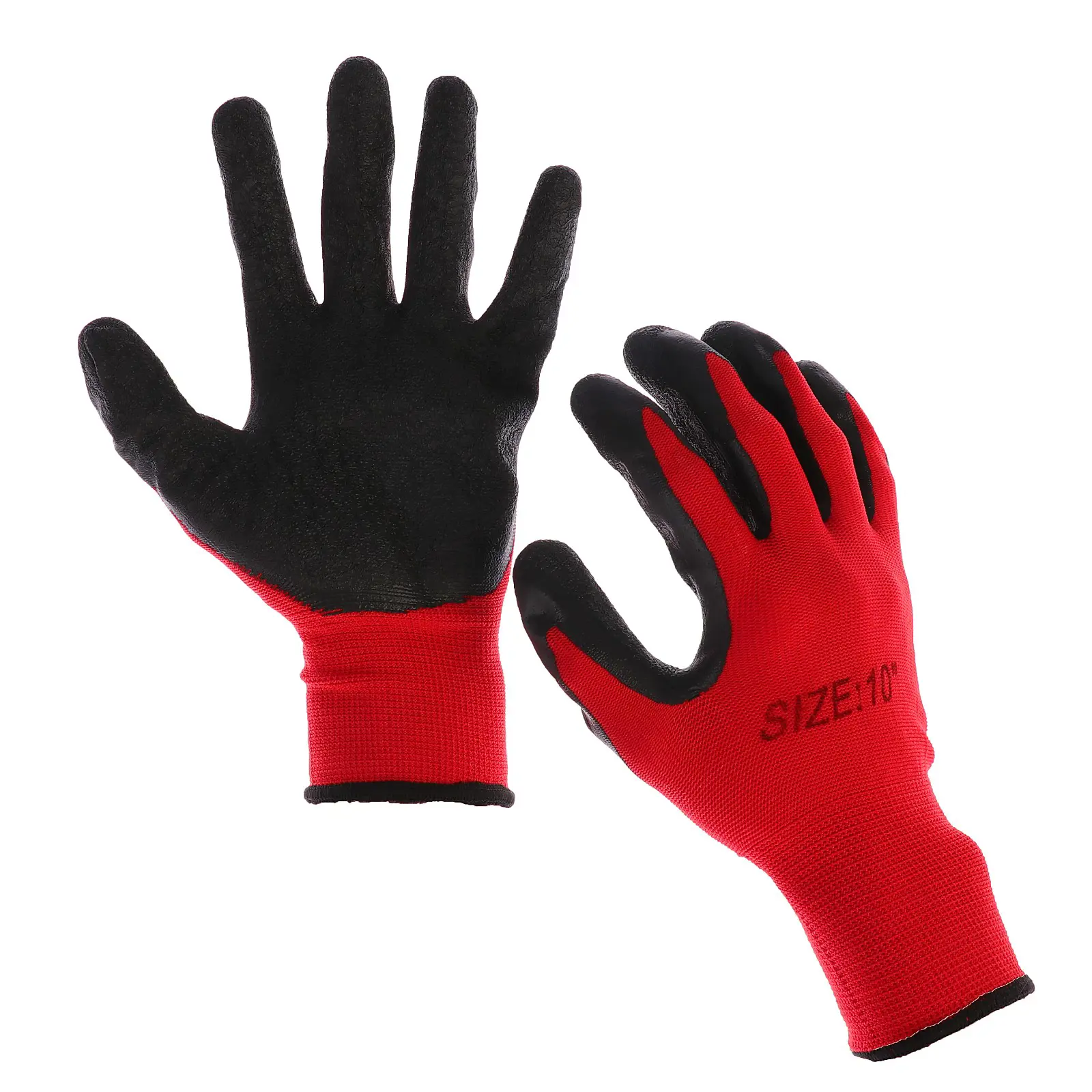 Изображение товара Перчатки нейлоновые Greengo 3036162 размер 10 XL обливные