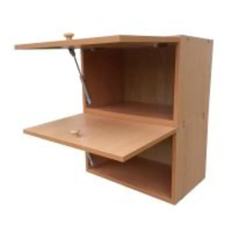 Изображение товара Навесной шкаф Лидер Эконом ШВ602_Bk 60x63x30 см ЛДСП цвет бук