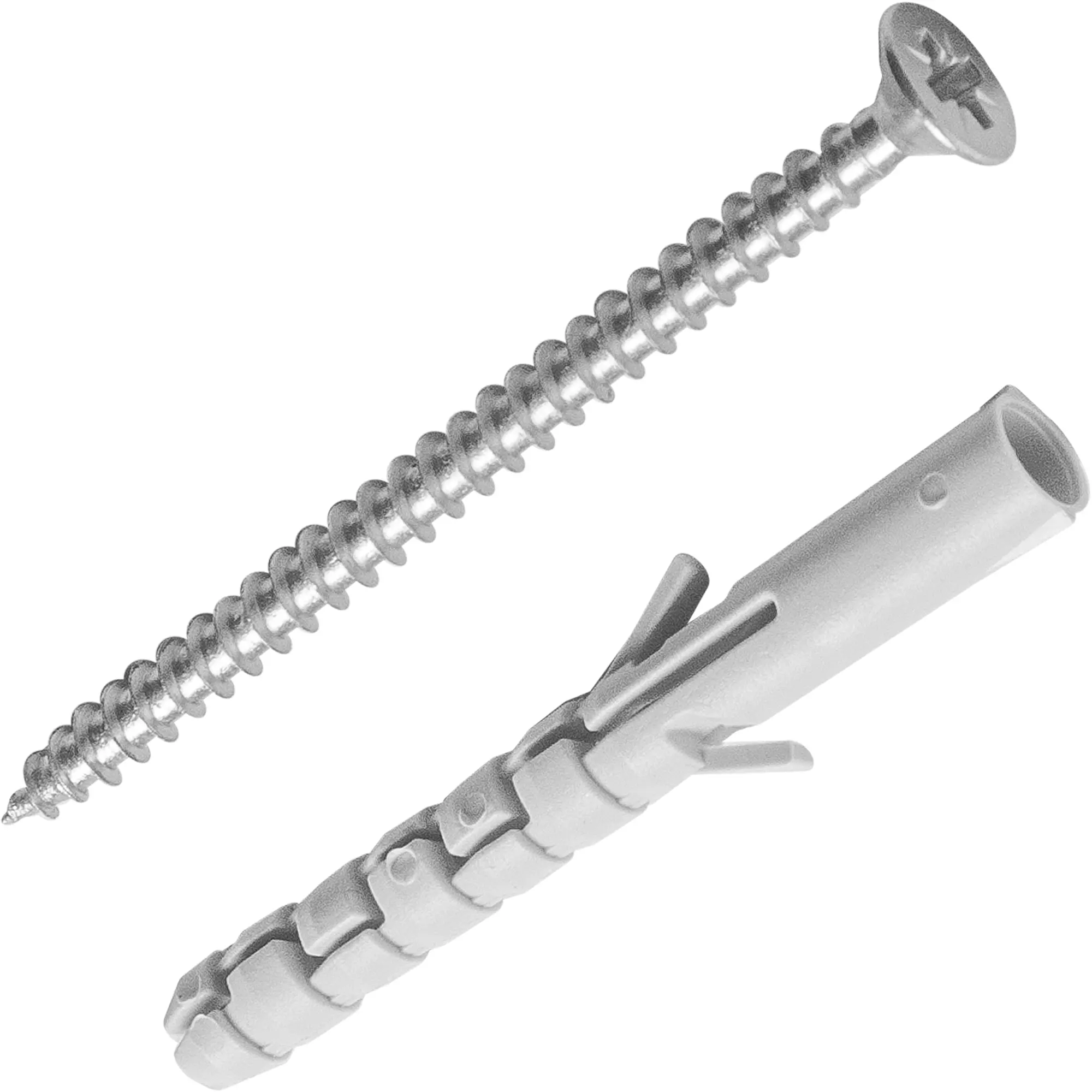 Изображение товара Дюбель потайной Standers PND L 6x50 мм с шурупом 4x60 мм нейлон 10 шт.