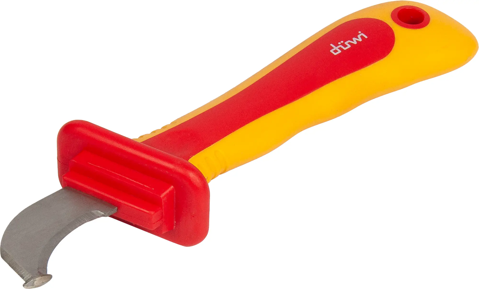 Изображение товара Нож монтерский с пяткой Duwi Profi 26130 8 для электромонтажных работ