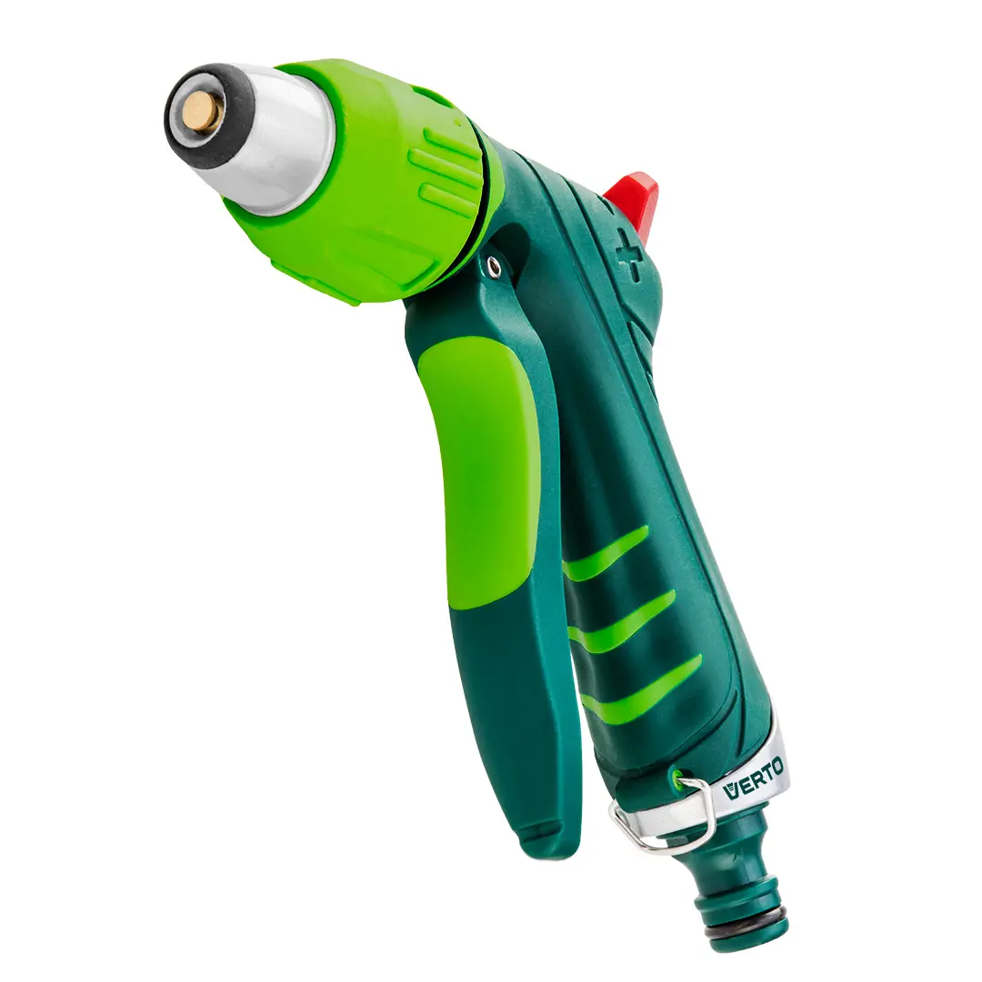 Изображение товара Пистолет для полива Verto регулируемый для орошения и мытья