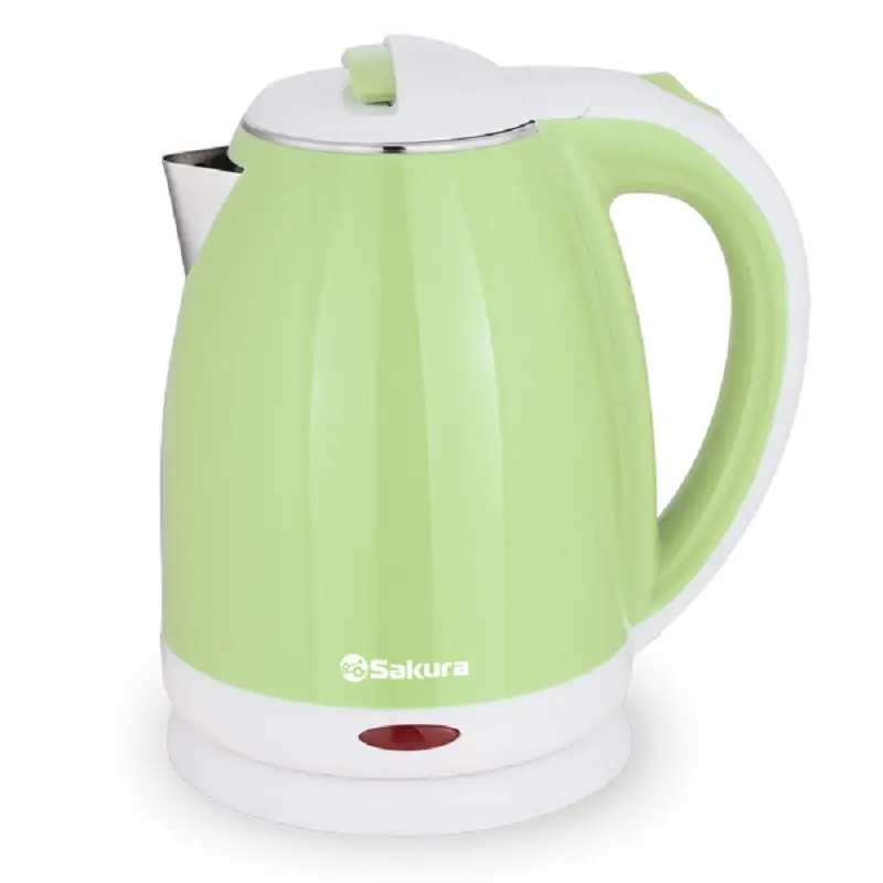 Изображение товара Чайники Sakura SA-2138G 1.8 л нержавеющая сталь цвет белый