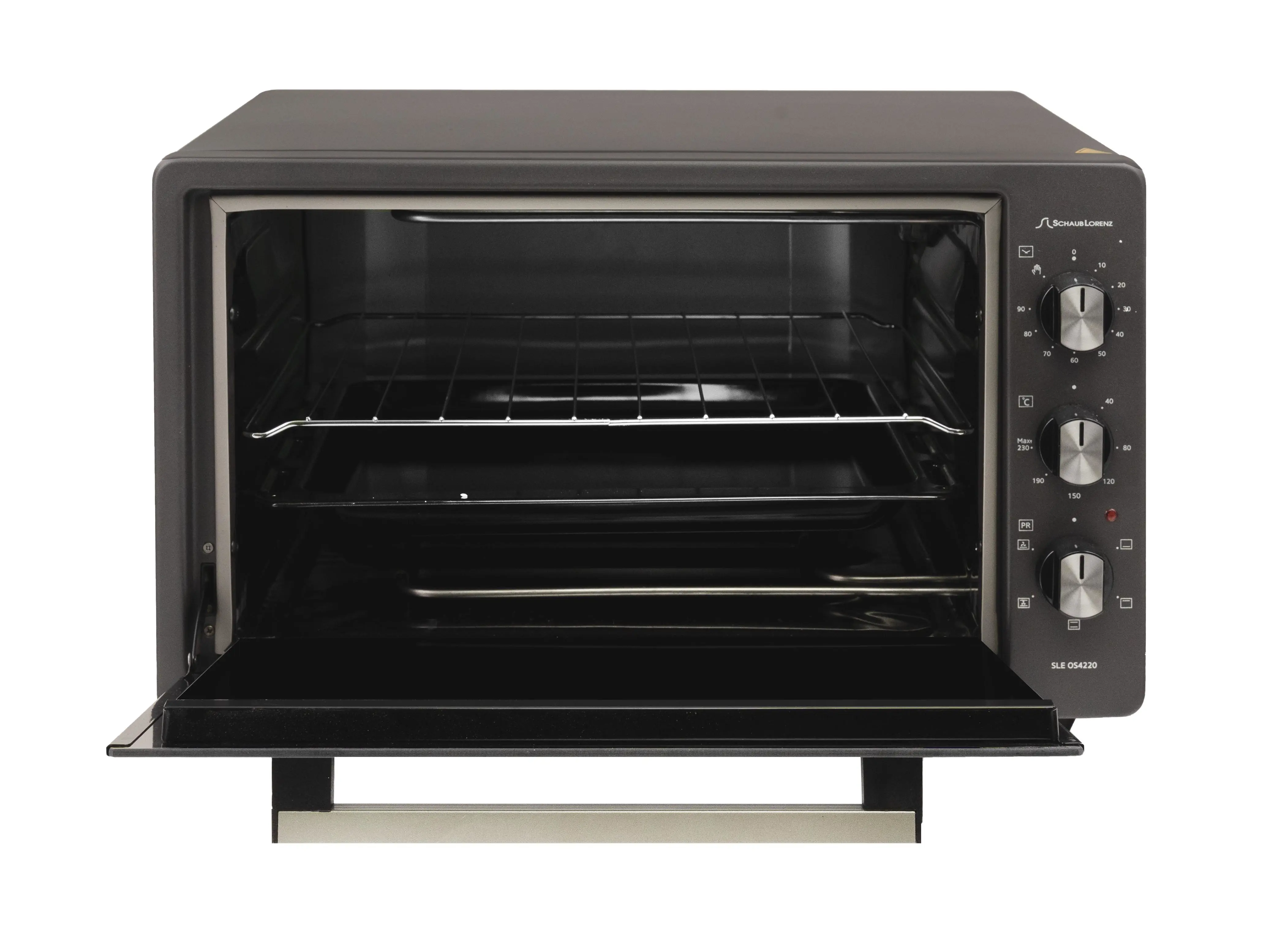 Изображение товара Электропечь настольная Schaub Lorenz SLE OS4220 1.40 кВт 510x44x32.50 см цвет черный