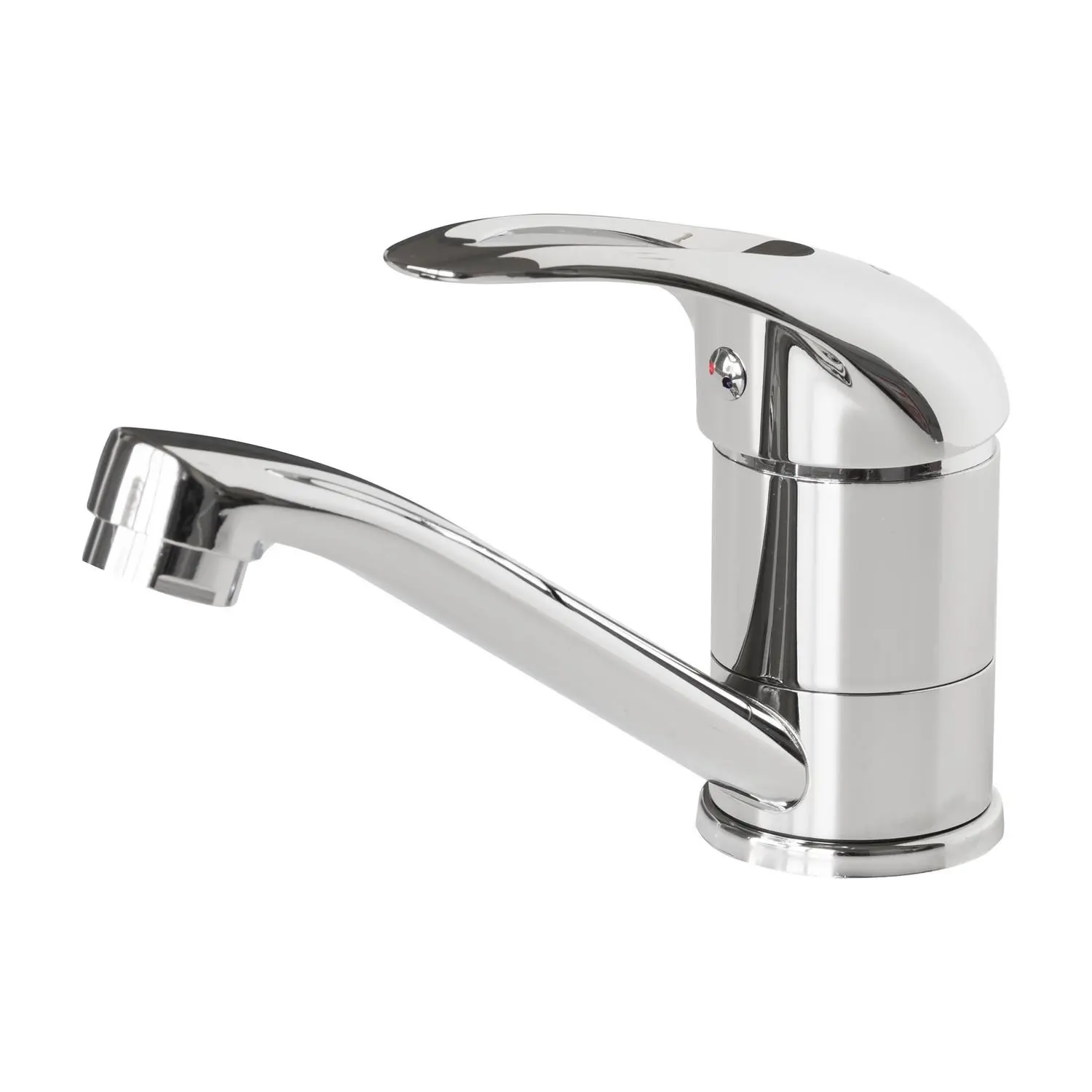 Изображение товара Смеситель для кухни Frap F4502-2-B латунь цвет сталь