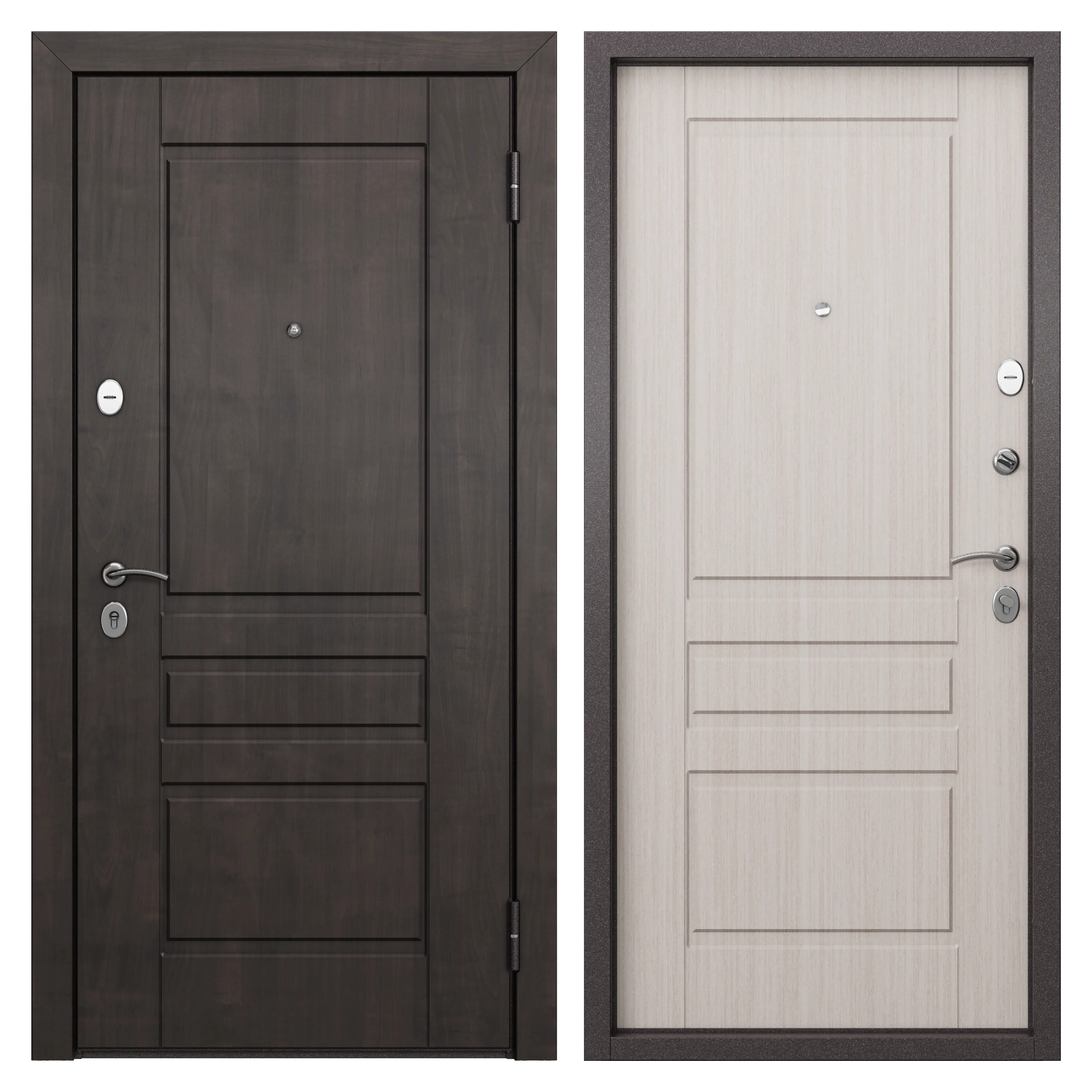 Изображение товара Дверь входная металлическая Страйд Летиция 860 мм правая перламутр