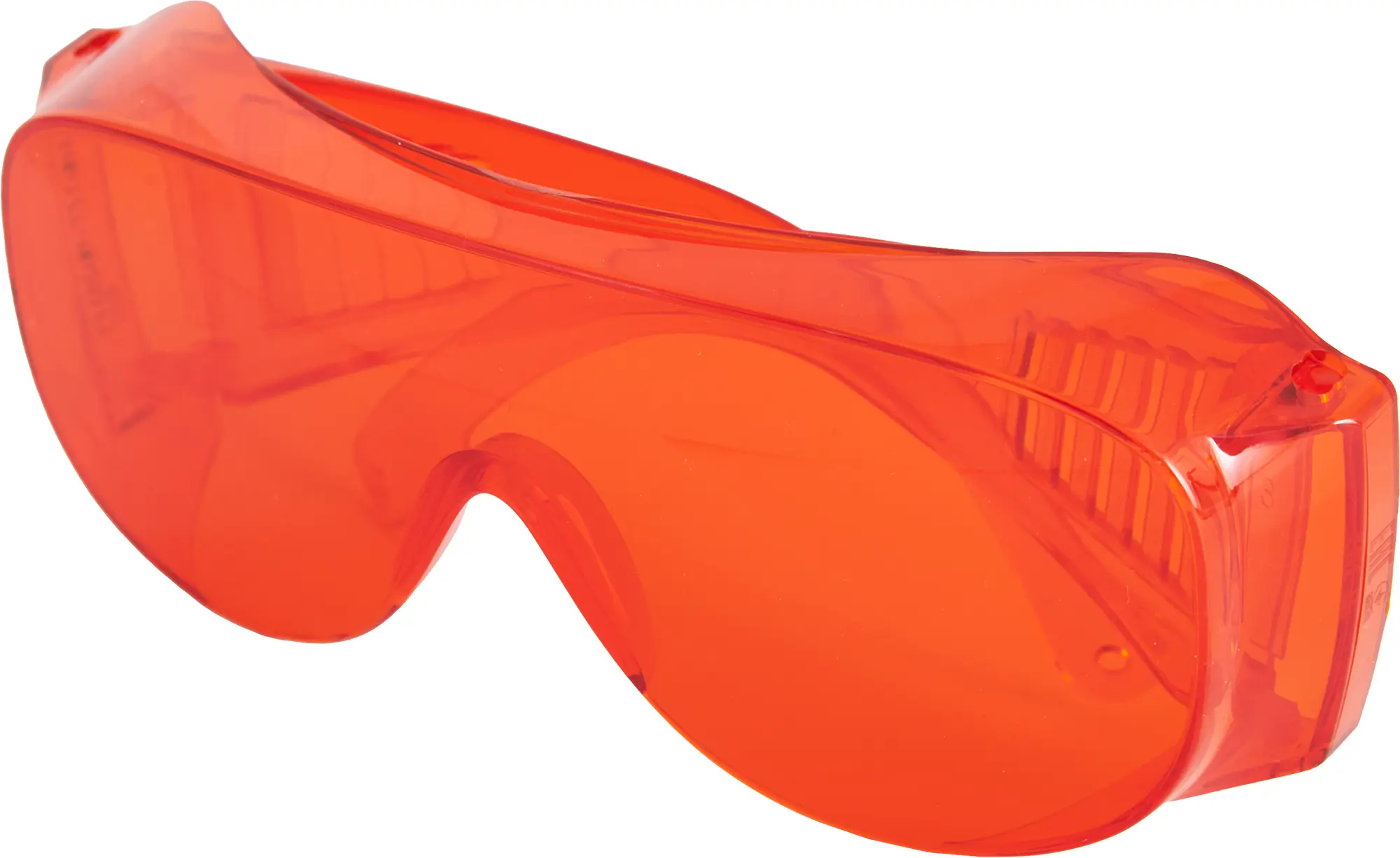 Изображение товара Очки защитные открытые Dexter красные с возможностью ношения корригирующих очков