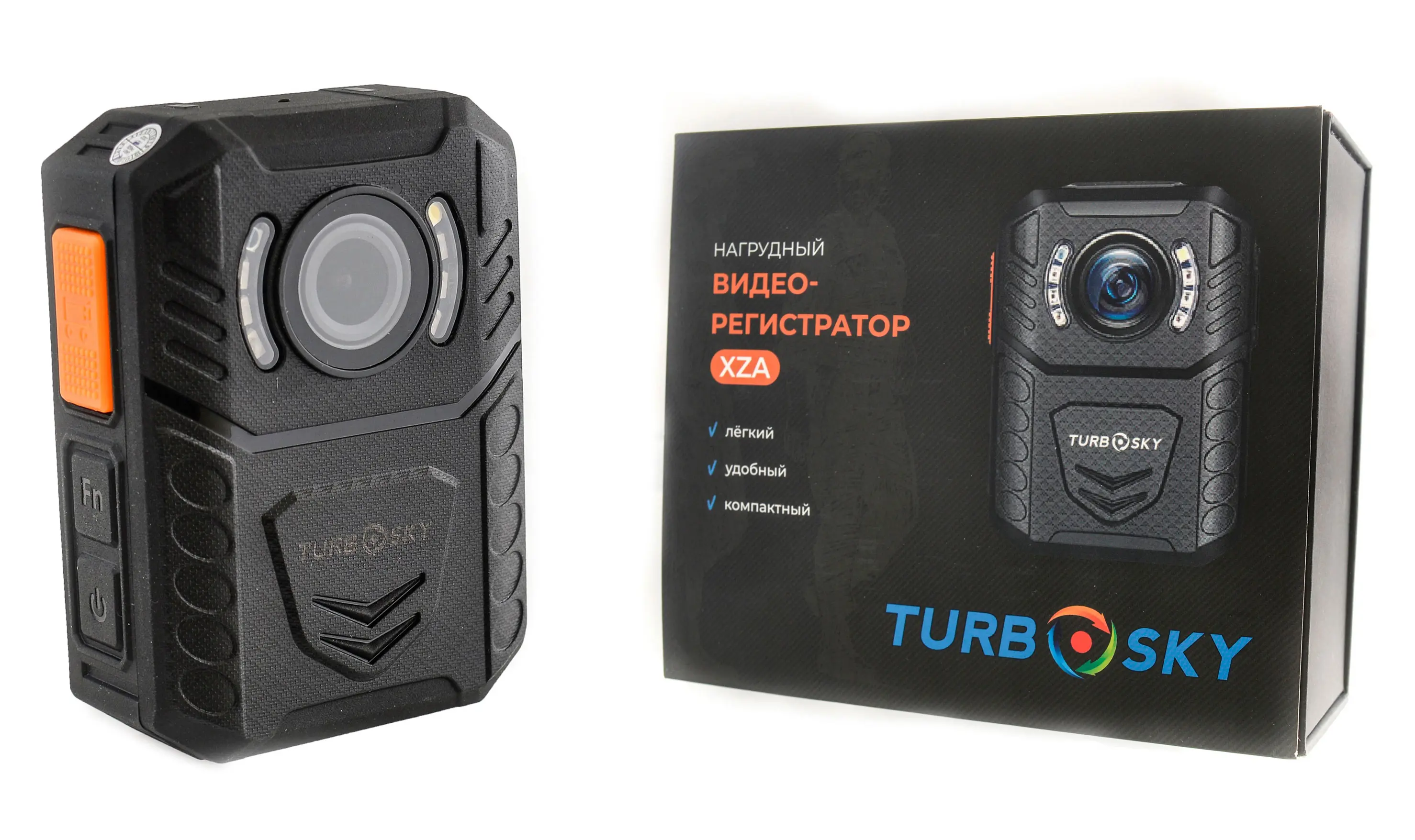 Изображение товара Видеорегистратор нагрудный TurboSky XZA