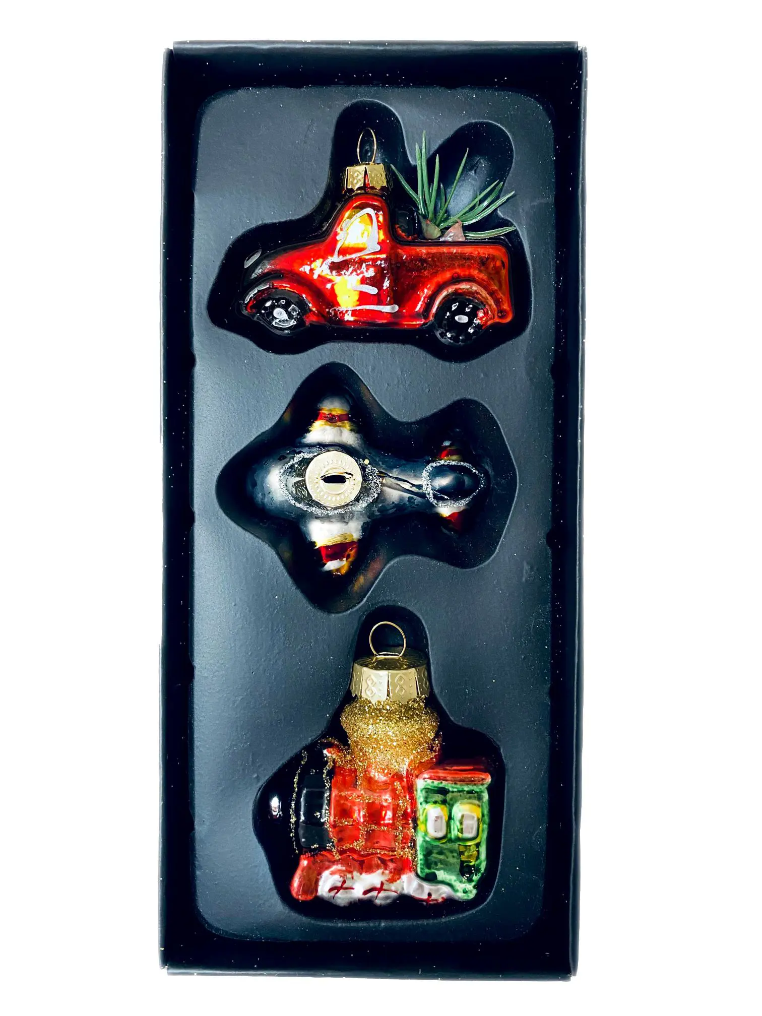 Изображение товара Елочное украшение Магия Праздника MAG1913, набор 3 шт, длина 5-6см