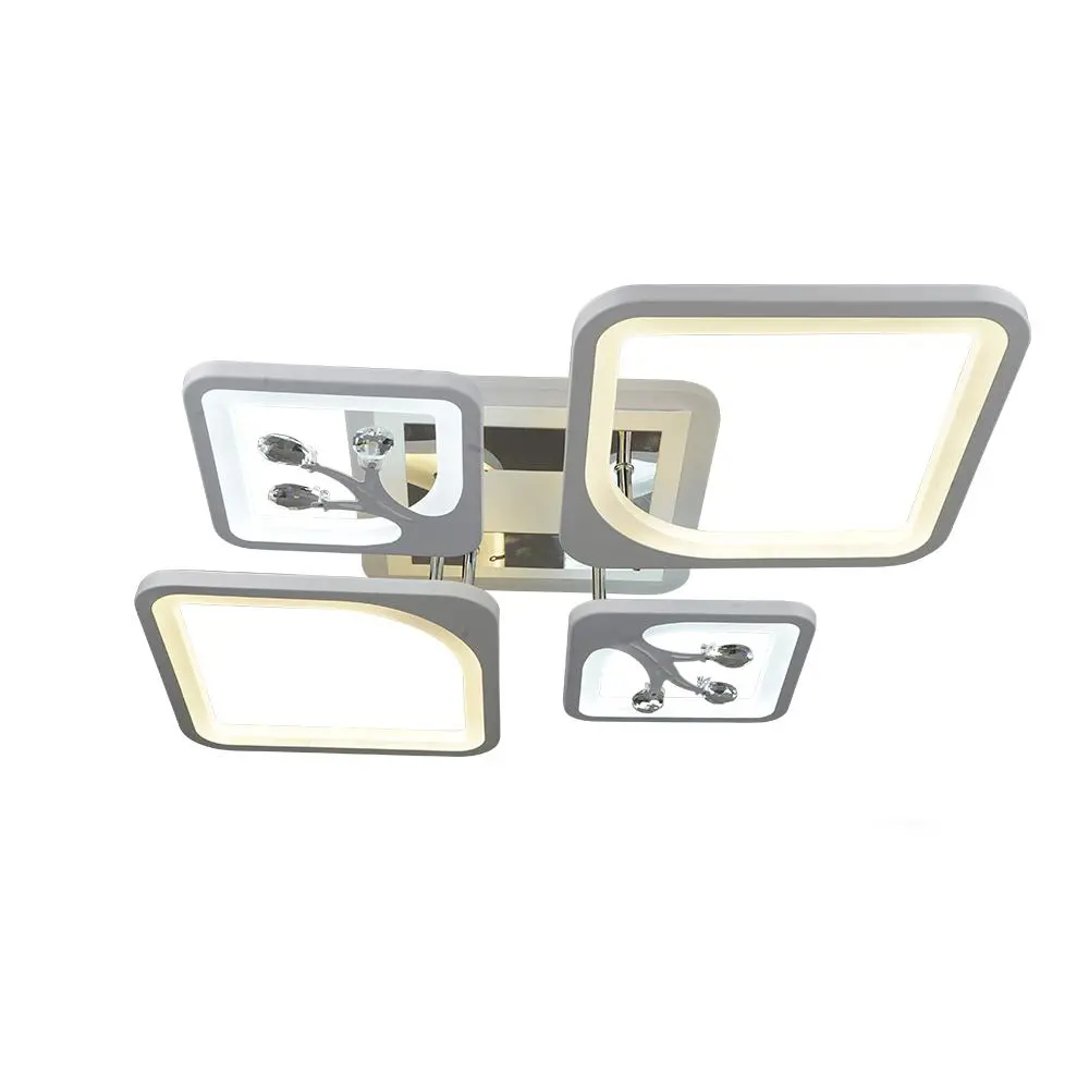 Изображение товара Потолочный светильник Семь огней 75343.01.09.04RGB 20 м² холодный белый свет цвет белый