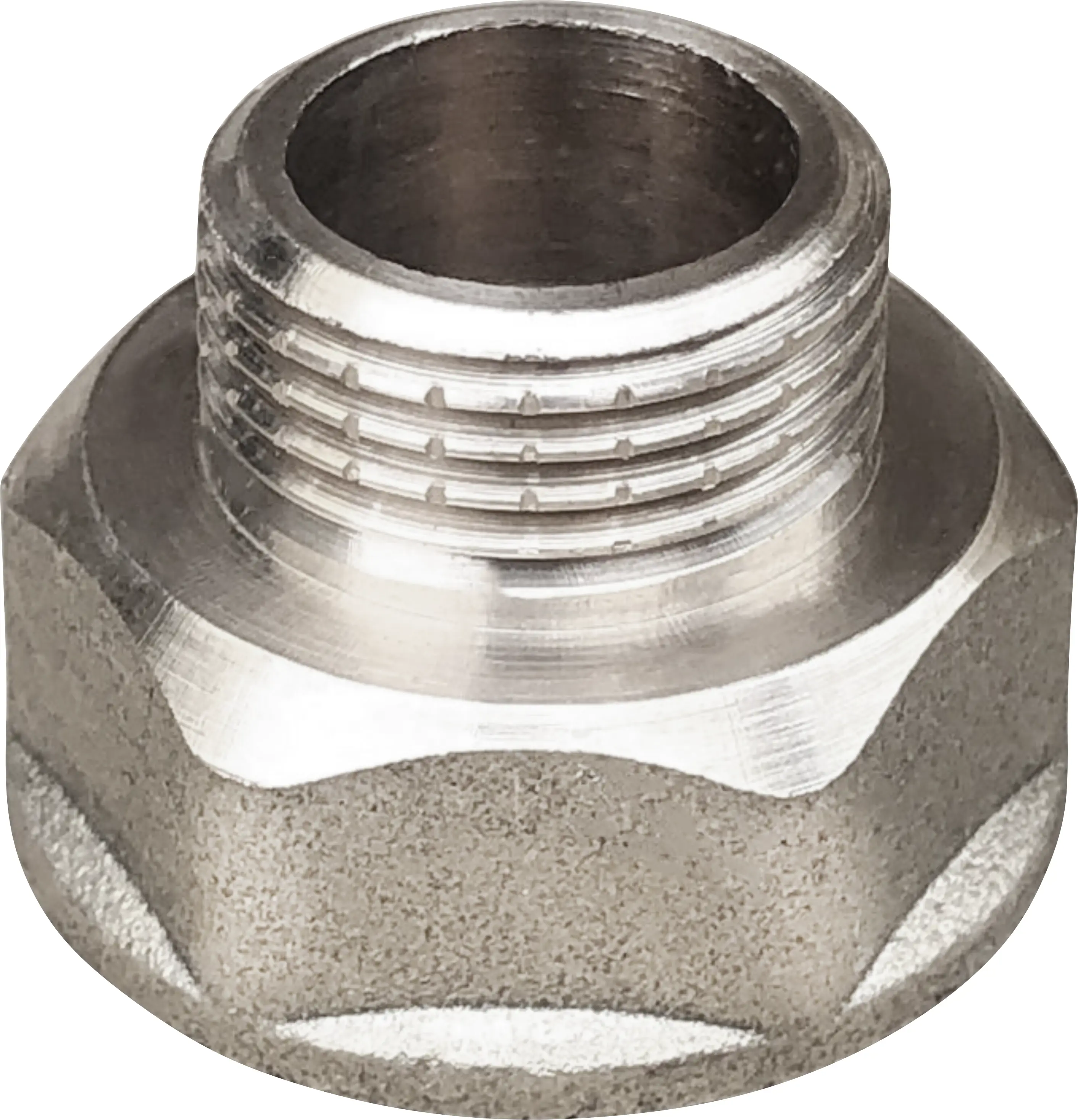 Изображение товара Переходник Valfex 1"x1/2" ВР-НР латунь никелированная