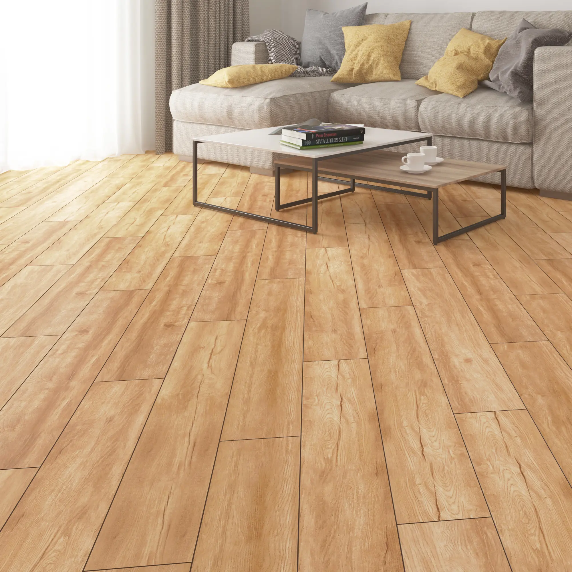 Изображение товара Ламинат «Дуб Риполи» 32 класс толщина 8 мм с фаской 2.131 м²