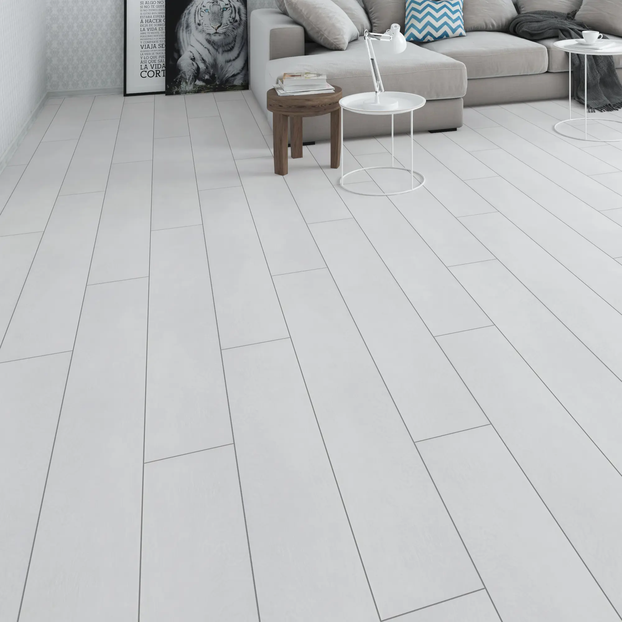 Изображение товара Ламинат Artens Дуб альпийский 32 класс 8 мм с фаской 4 шт упаковка 2.131 м²