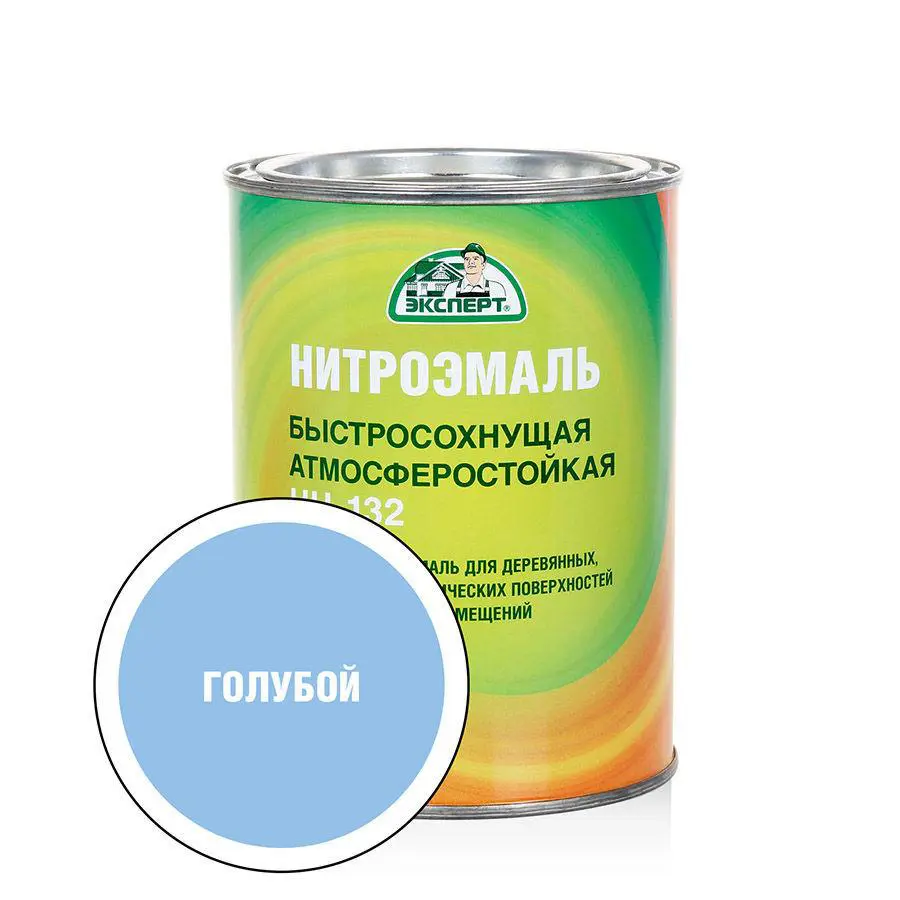 Изображение товара Эмаль ЭКСПЕРТ 28004 глянцевая голубая быстросохнущая атмосферостойкая