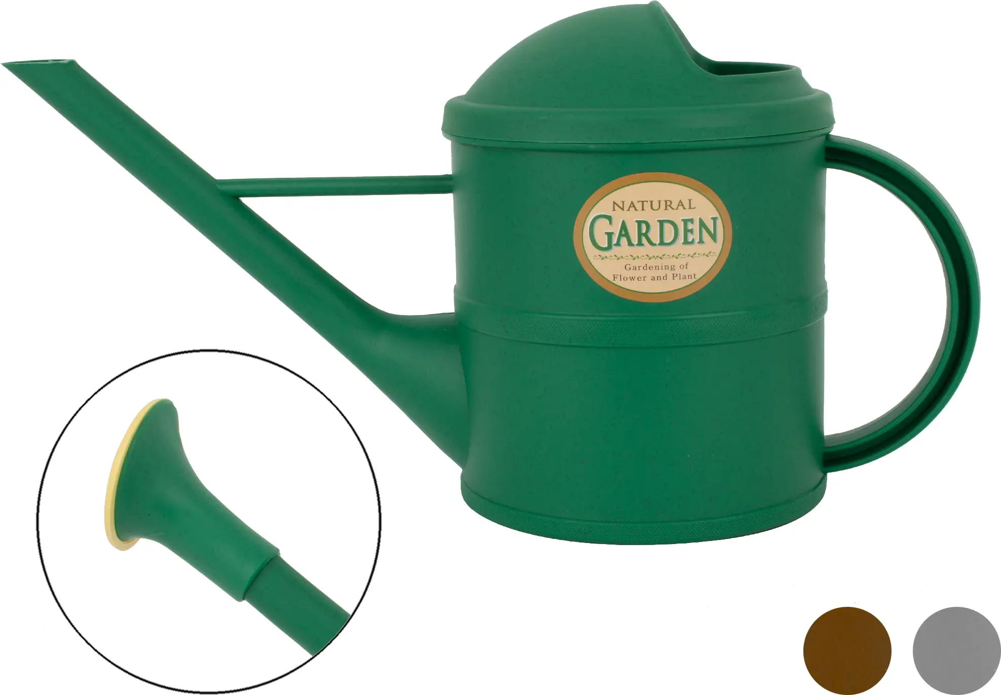 Изображение товара Лейка Garden show для комнатных растений 1.2 л разноцветная садовая лейка